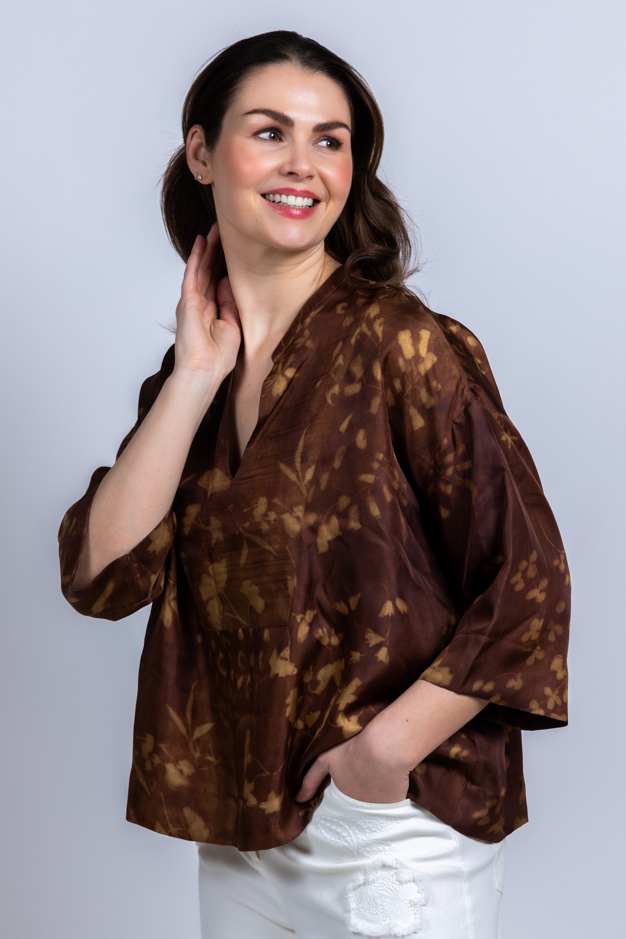 Blouse met print - Vicunia