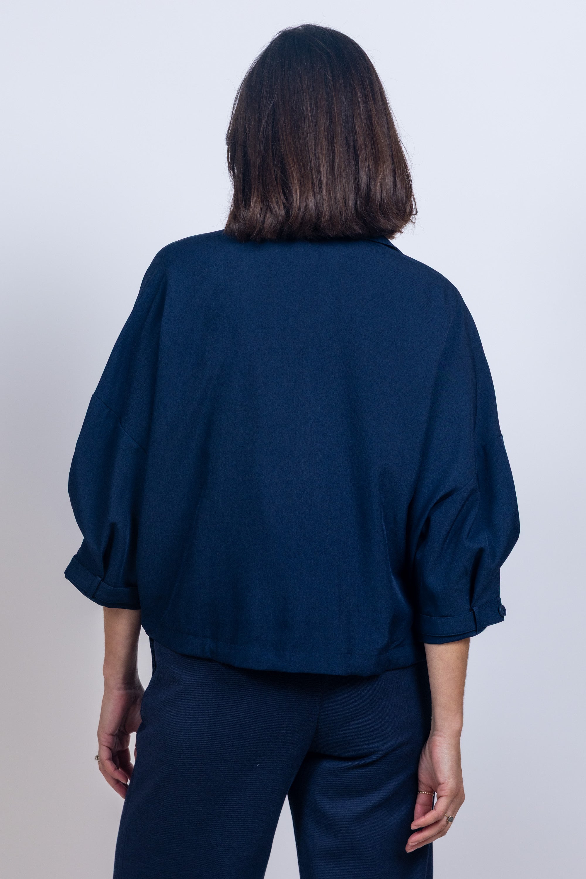 Jasje met knopen - Marine