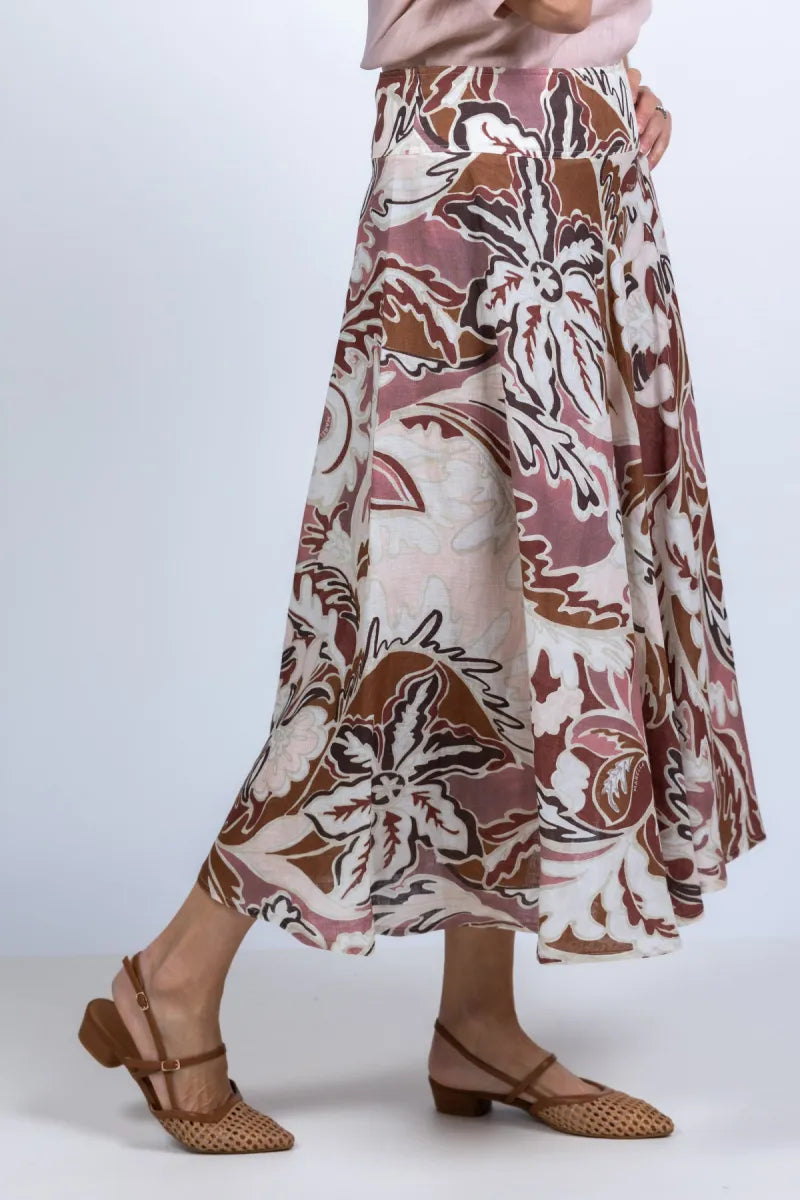 MARELLA MARELLA OSPITE Rok met print - Lichtpoeder