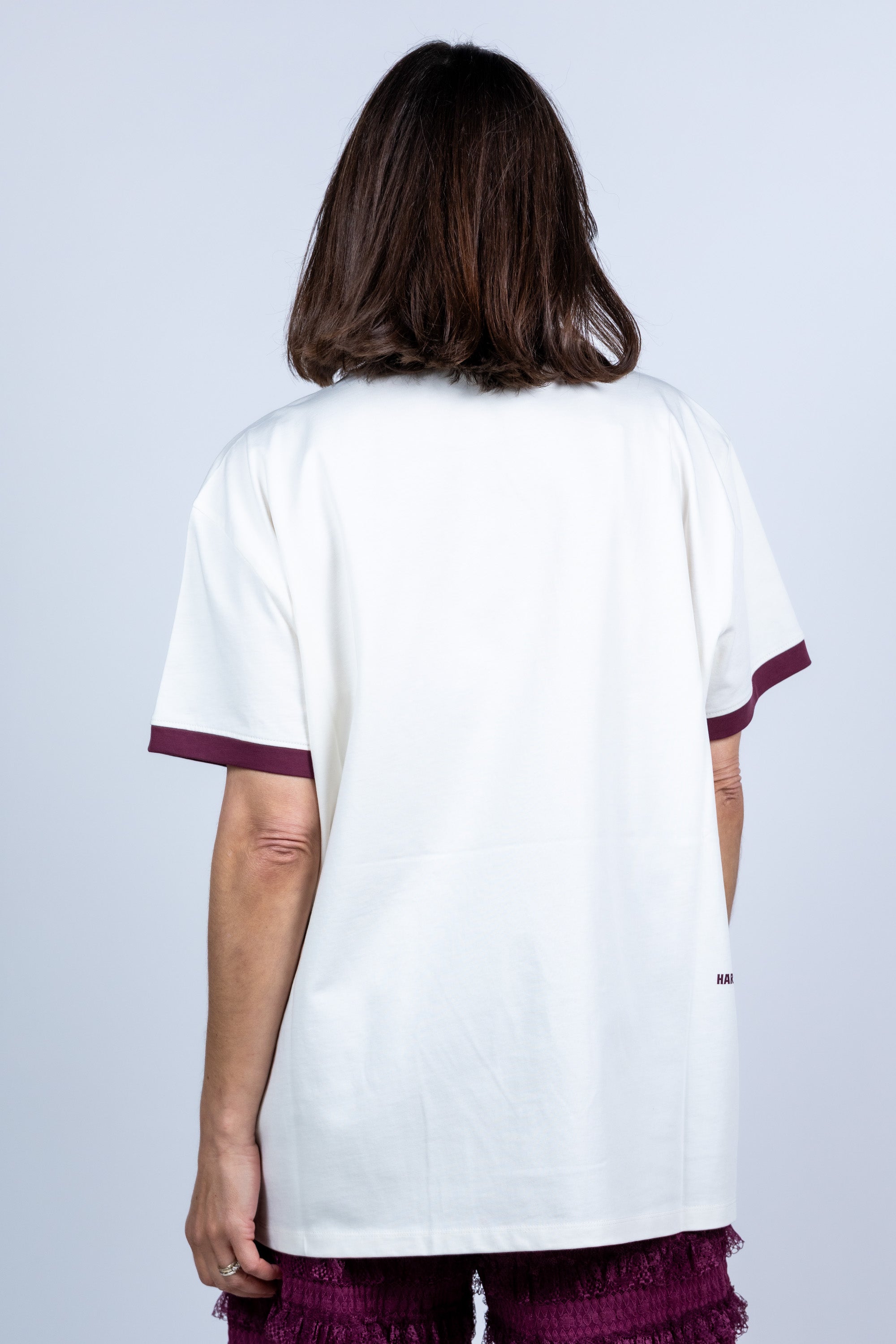 T-shirt met print - Wit