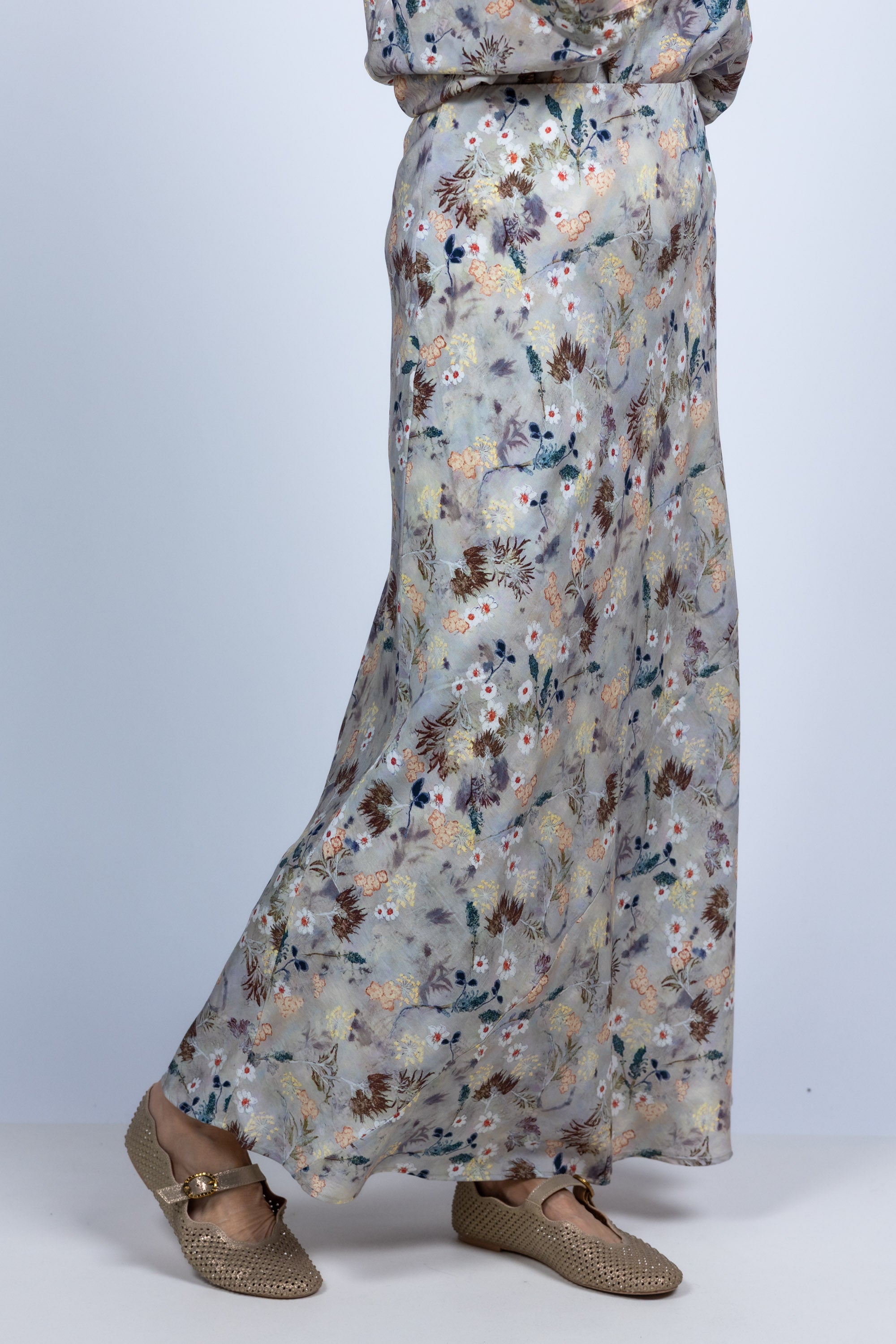 Rok met bloemenprint - Kit
