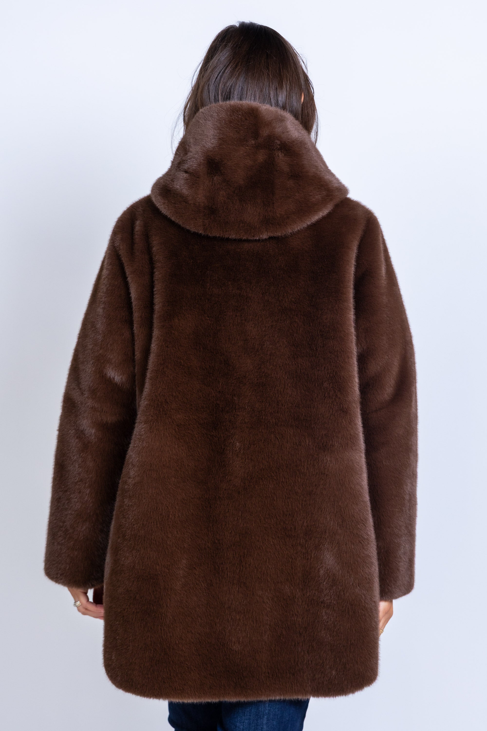 Jas met steekzakken - Bruin