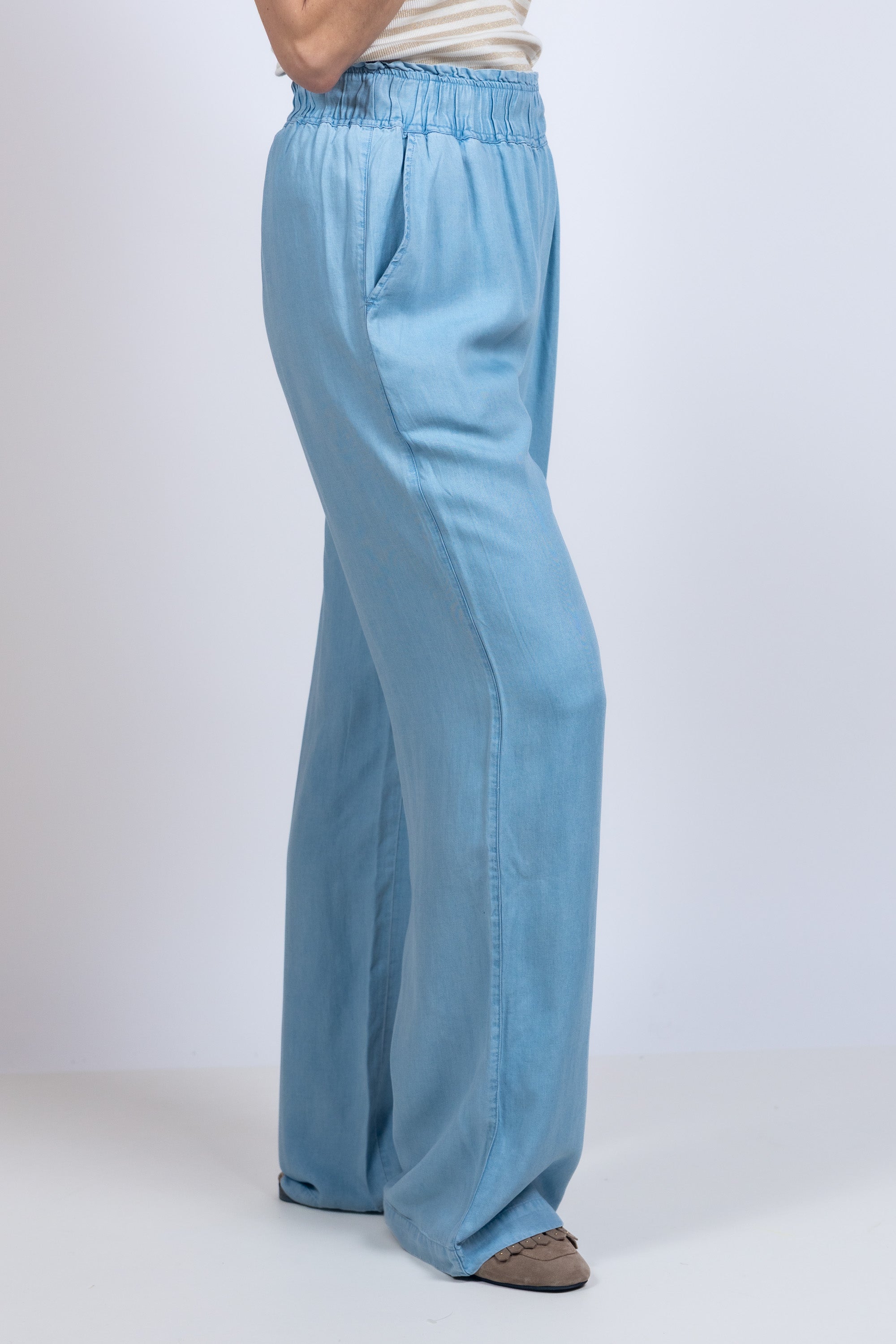 Wijde jeans - Licht jeans