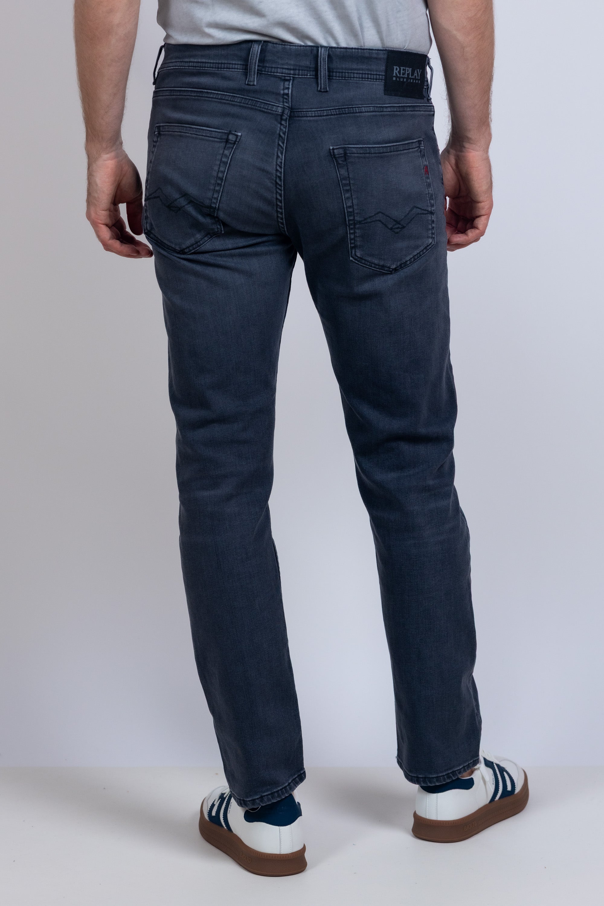 Slimfit jeans - Grijsdenim