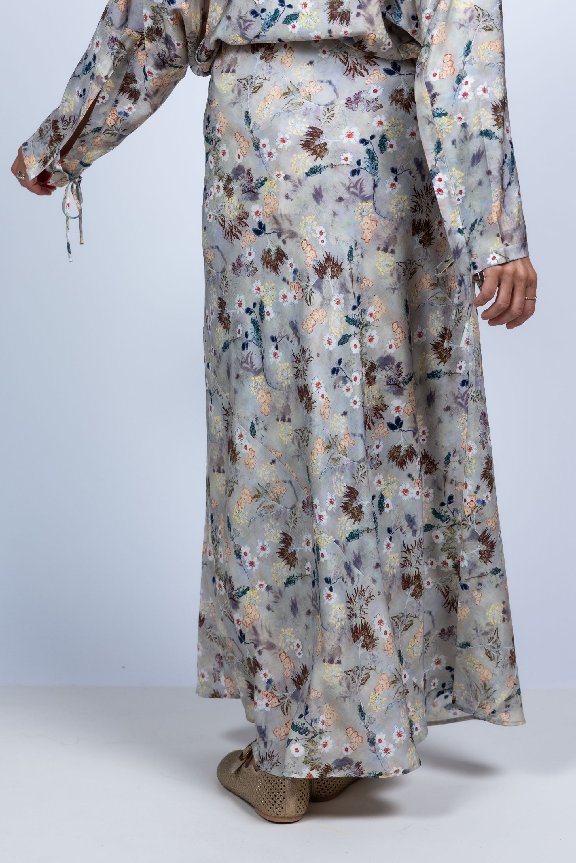 Rok met bloemenprint - Kit