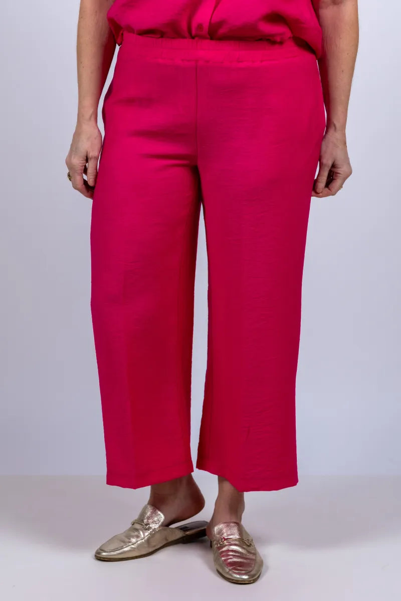 CATNOIR CATNOIR 4635 Wijde broek - Pink/cyclaam