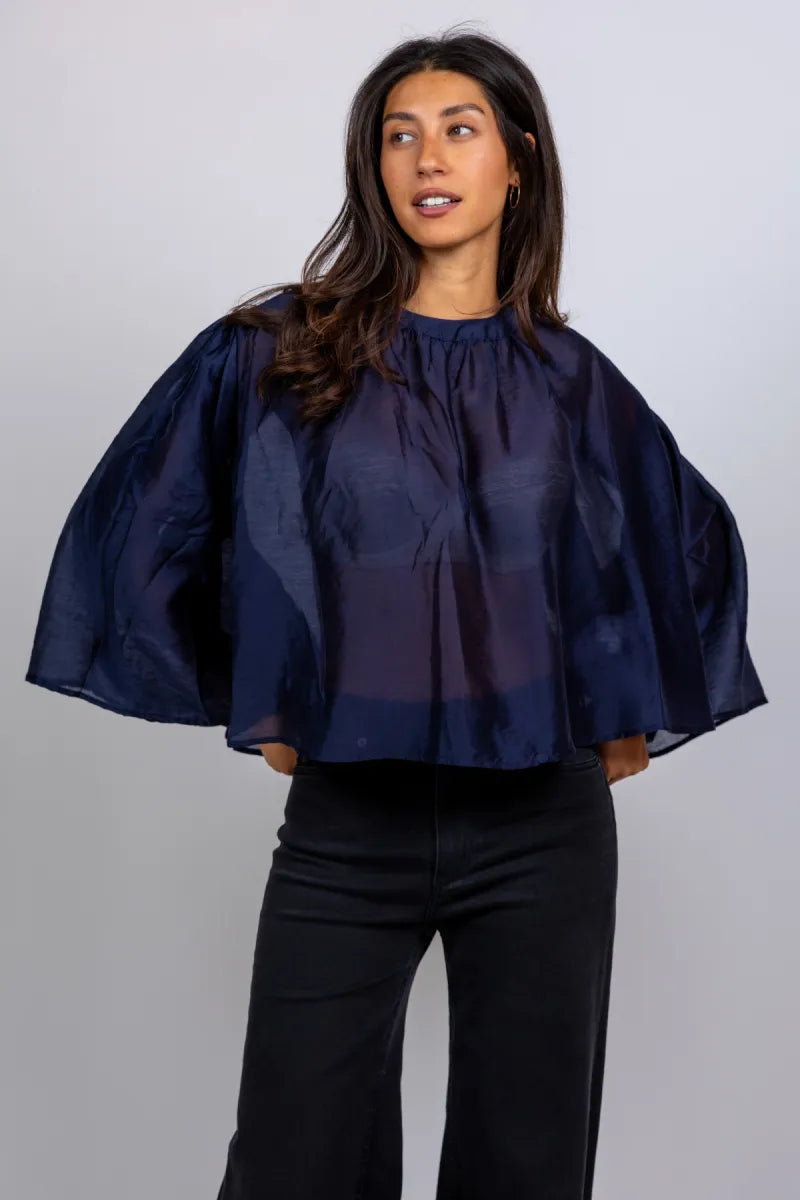 STUDIO CLIQUE STUDIO CLIQUE IZA Blouse met wijde mouwen - Marine