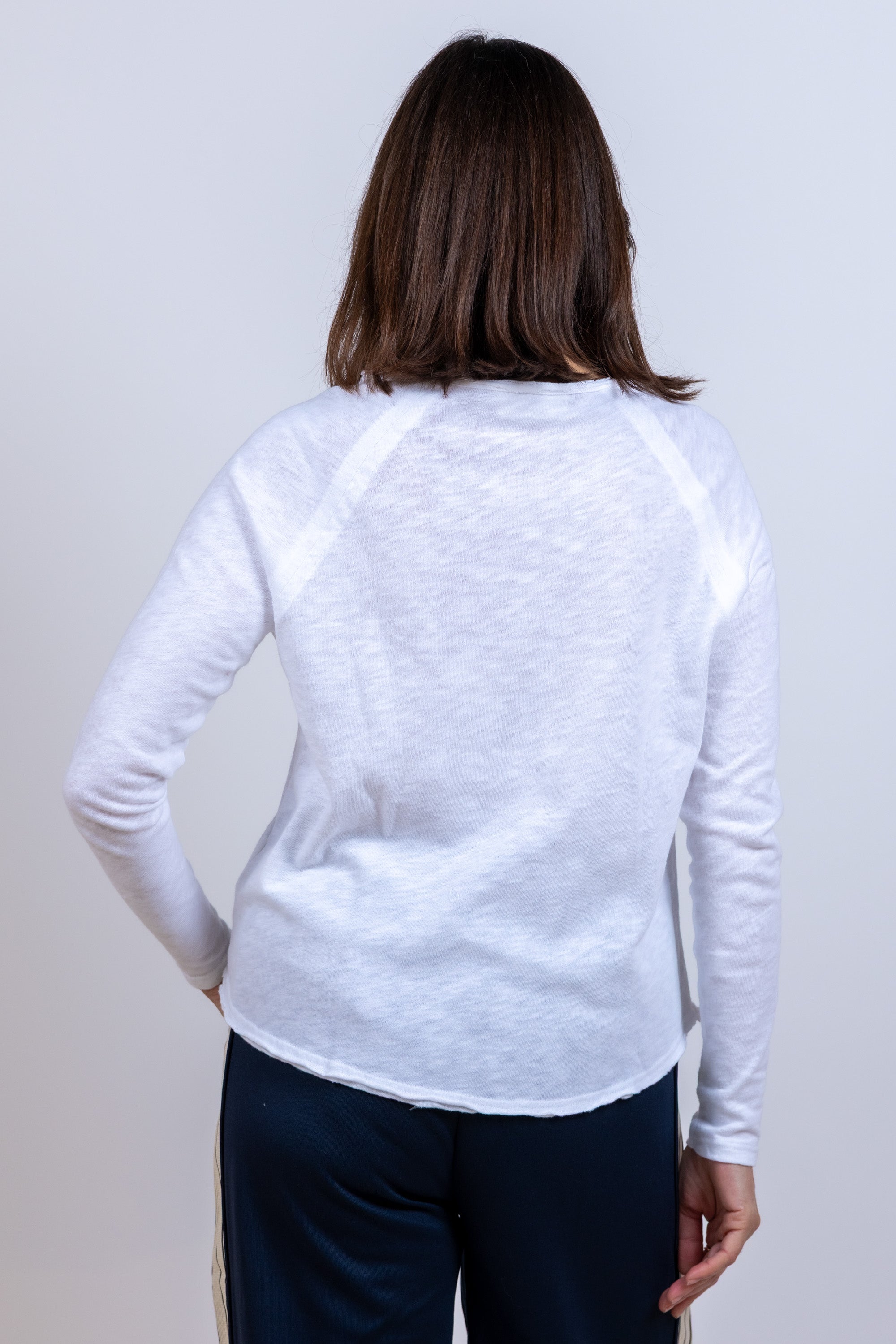T-shirt met lange mouwen - Wit
