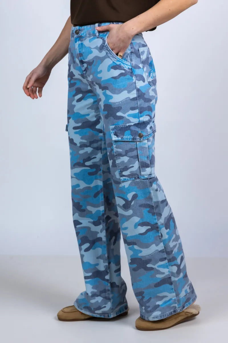 HARPER & YVE HARPER & YVE SS6D101 Broek met zakken - Bleu