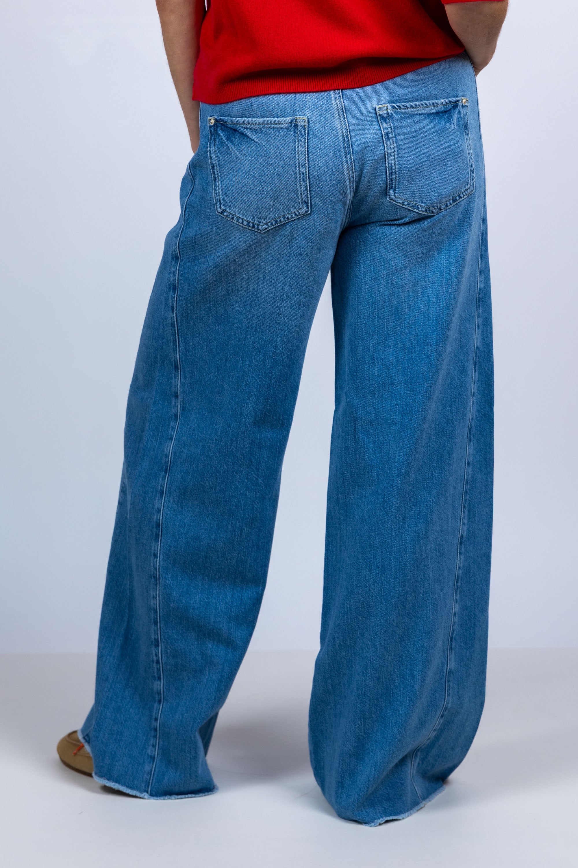 Wijde jeans - Licht jeans