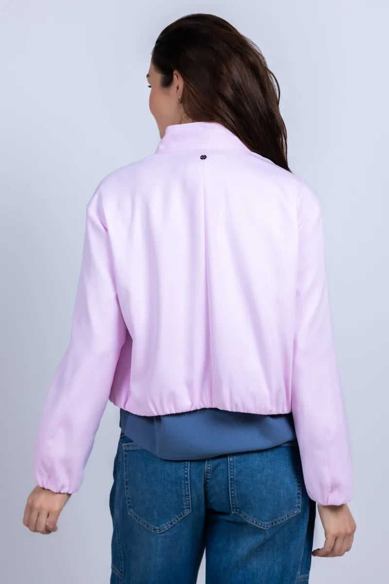 MARCCAIN COLLECTIE MARCCAIN COLLECTIE AC.31.08 W56 Jasje met drukknoopsluiting - Roze