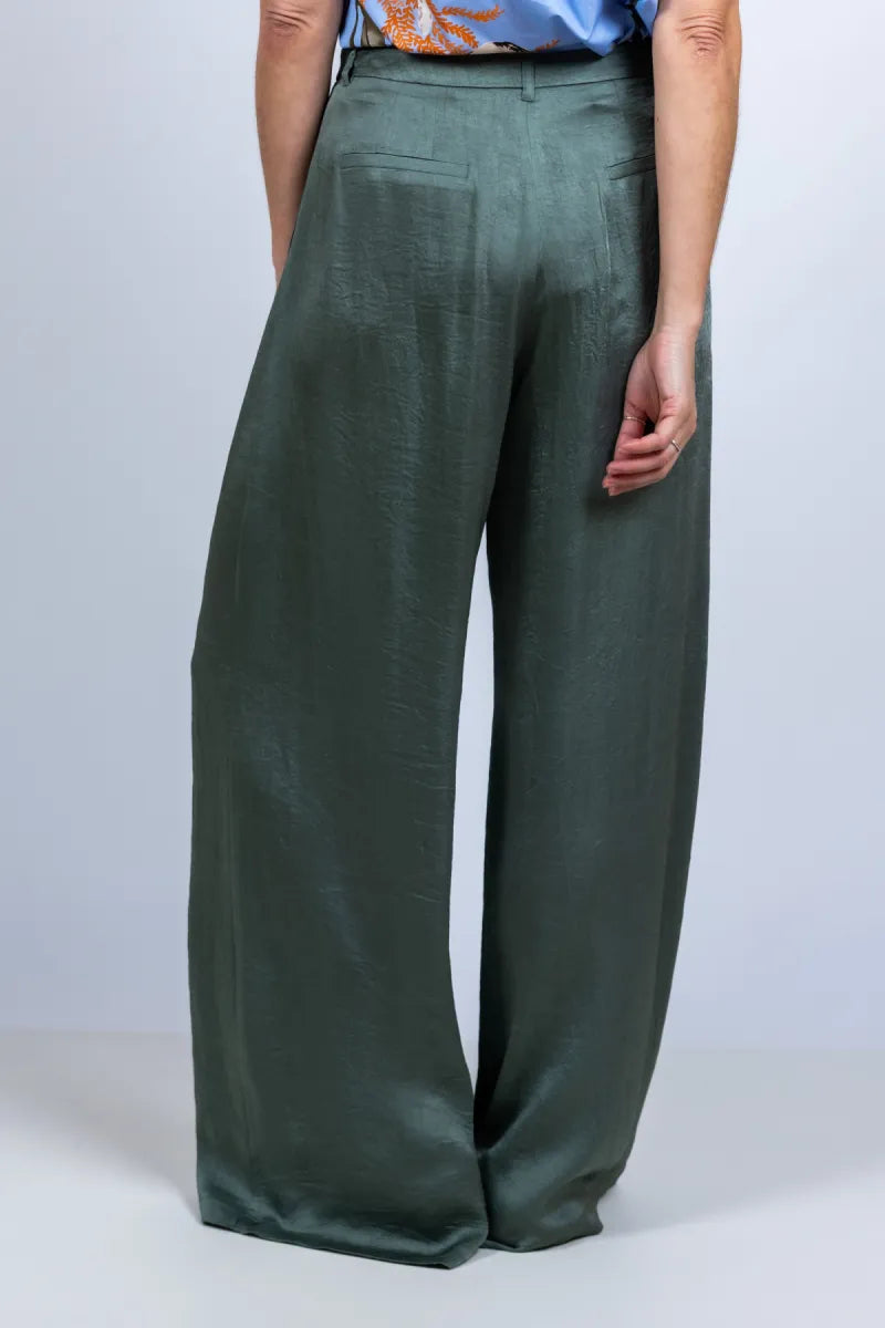 MARELLA MARELLA FORMATO Wijde broek - Mint