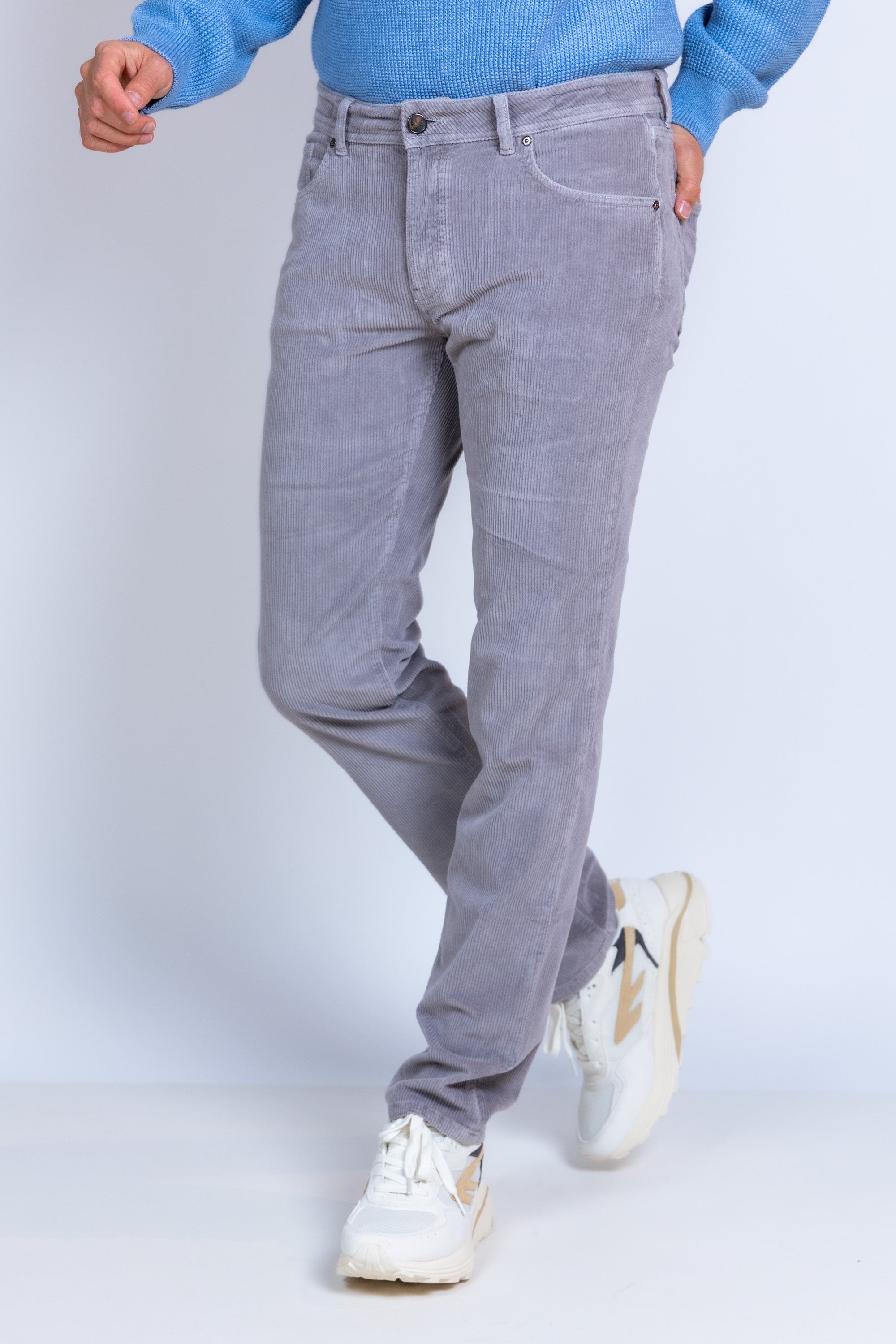 Corduroy broek - Taupe