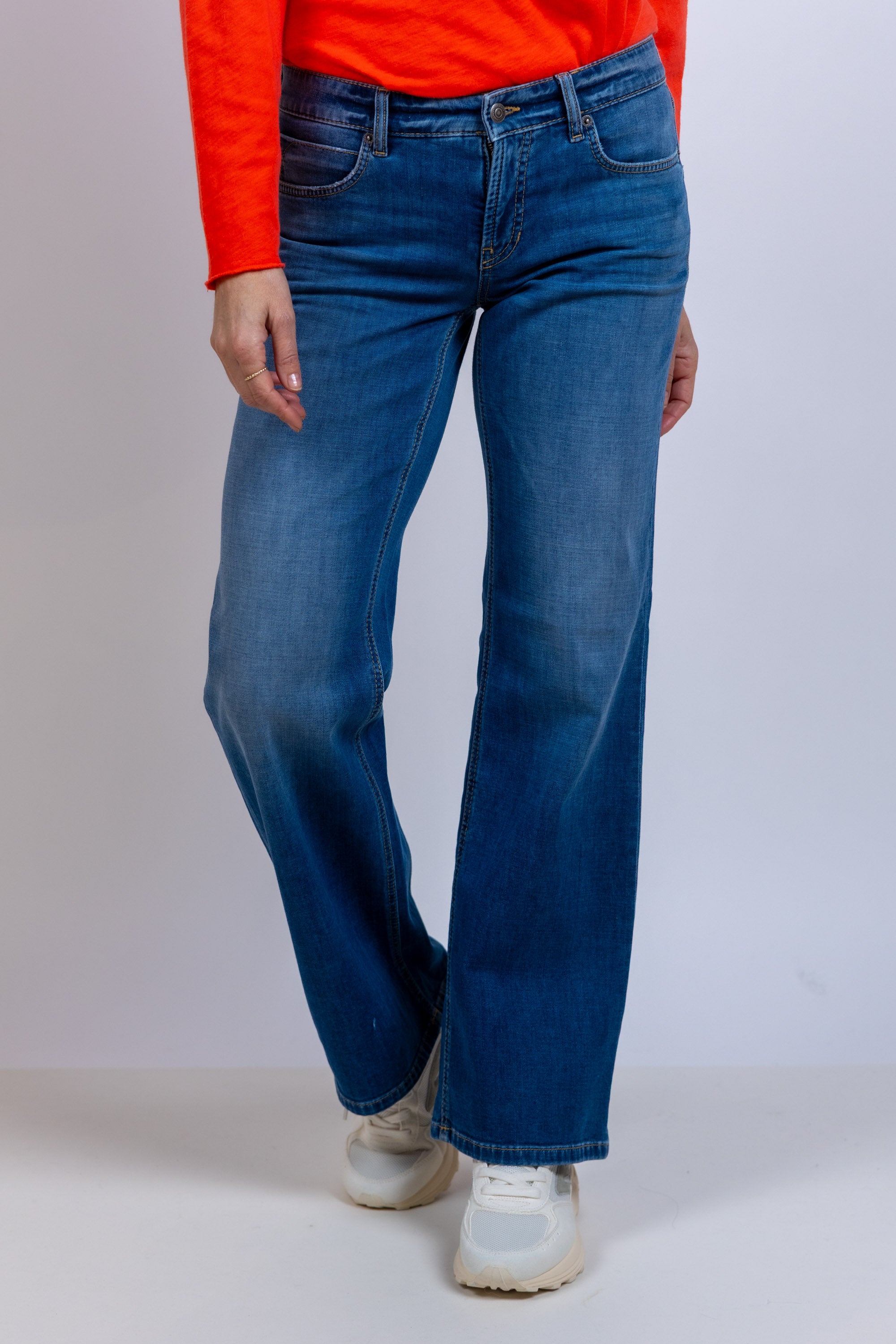 Jeans met wijde pijpen - Jeans