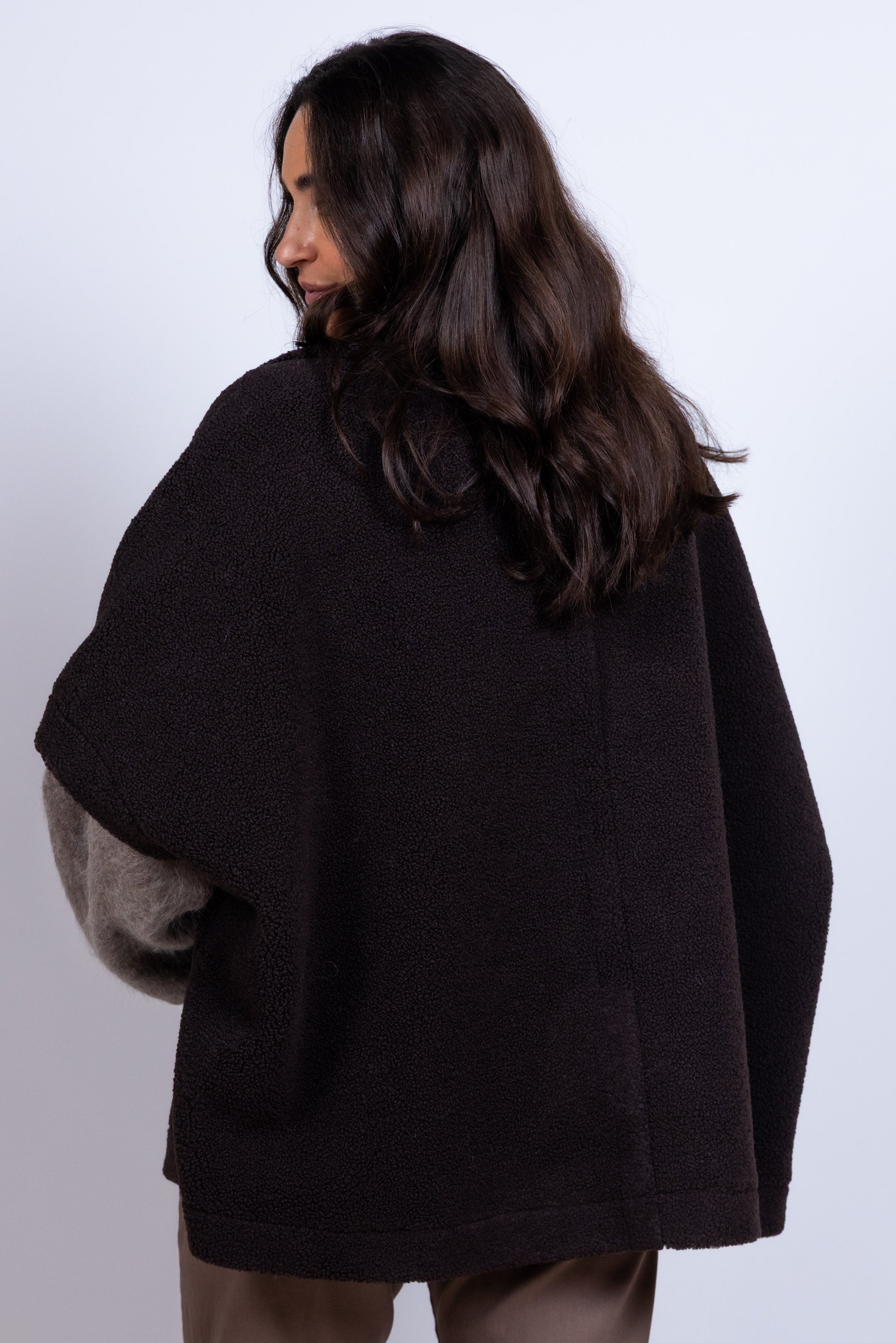 Jasje met kraag - Taupe