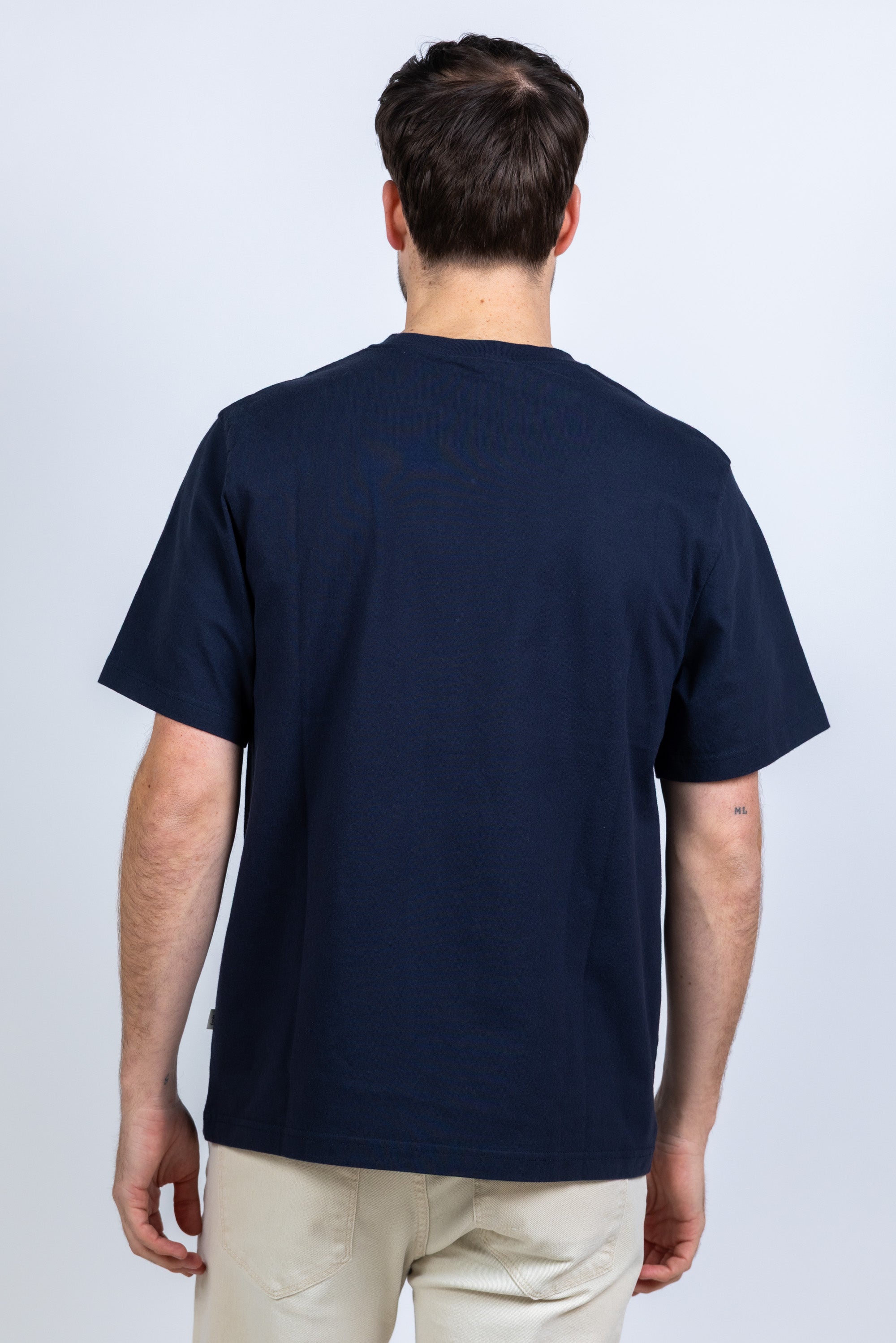 T-shirt met logo - Marine