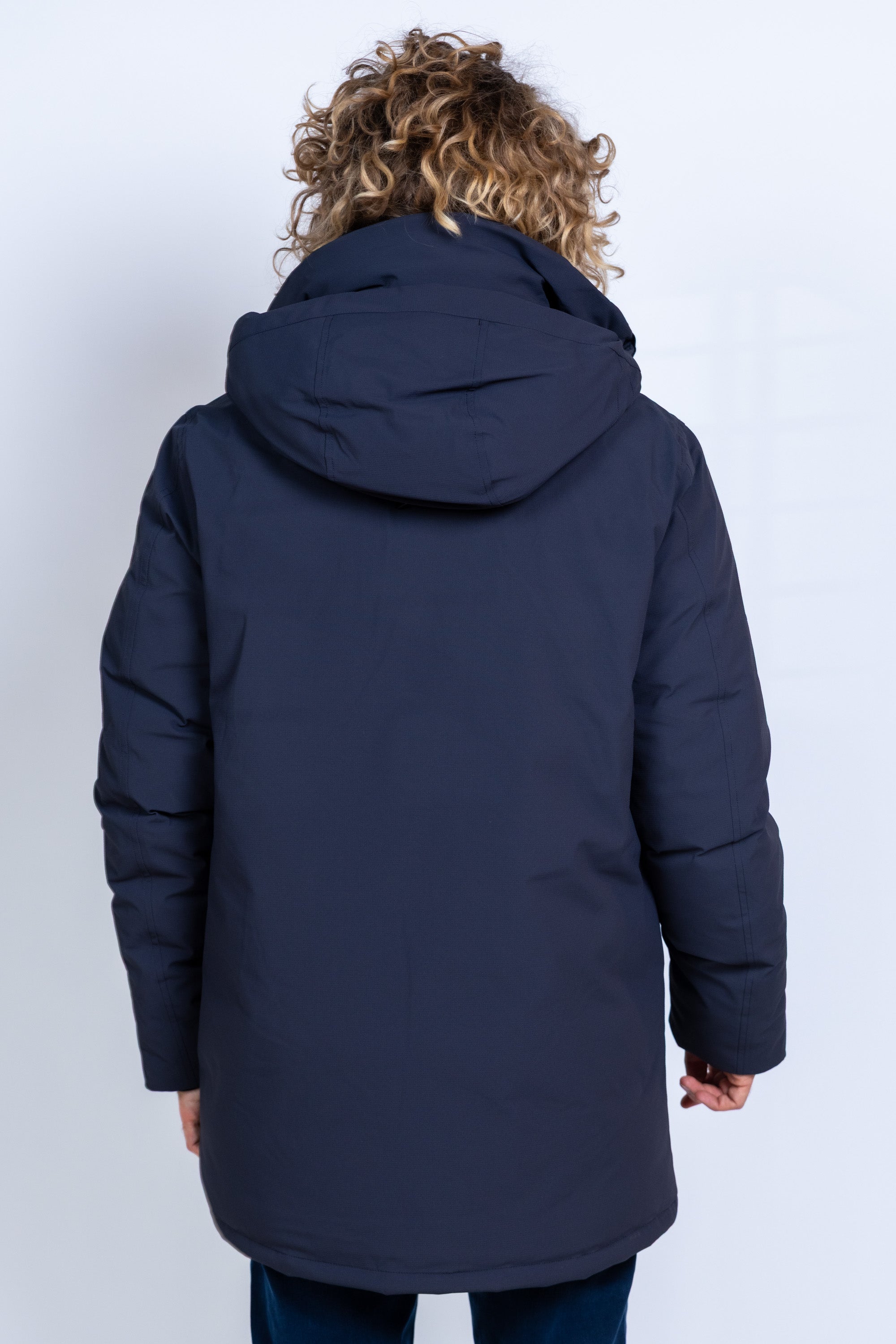 Parka met capuchon - Marine