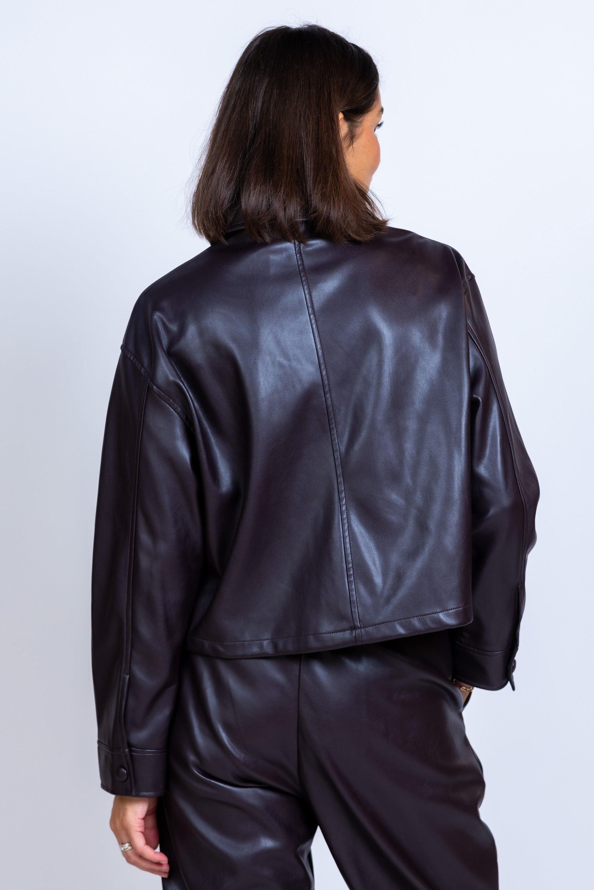 Jasje met knopen - Bruin