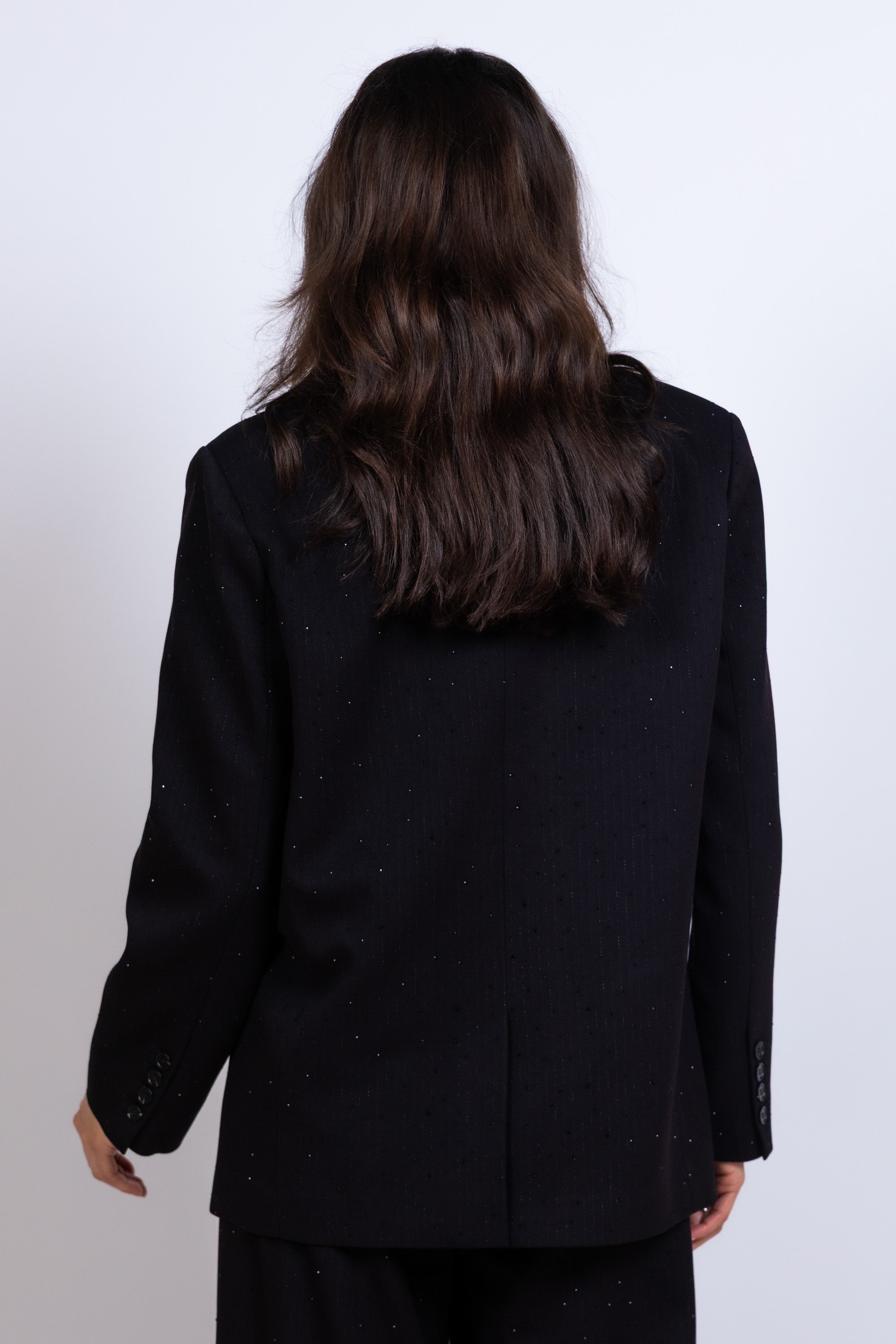 Blazer met knopen - Zwart