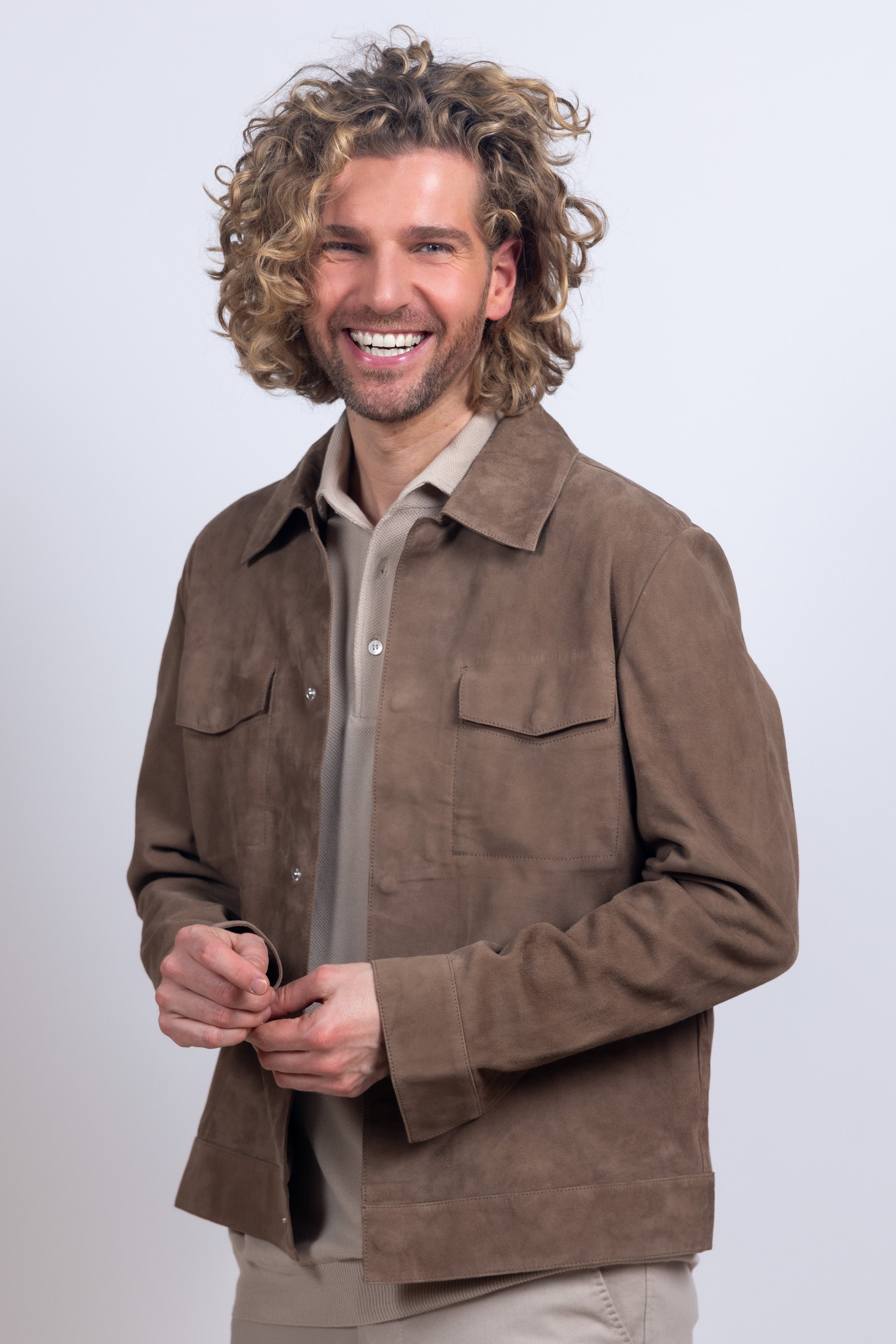 Jasje met zakken - Bruin