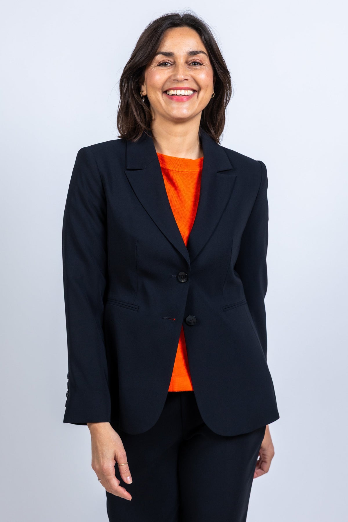 XANDRES XANDRES Bliss Blazer met knopen - Zwart