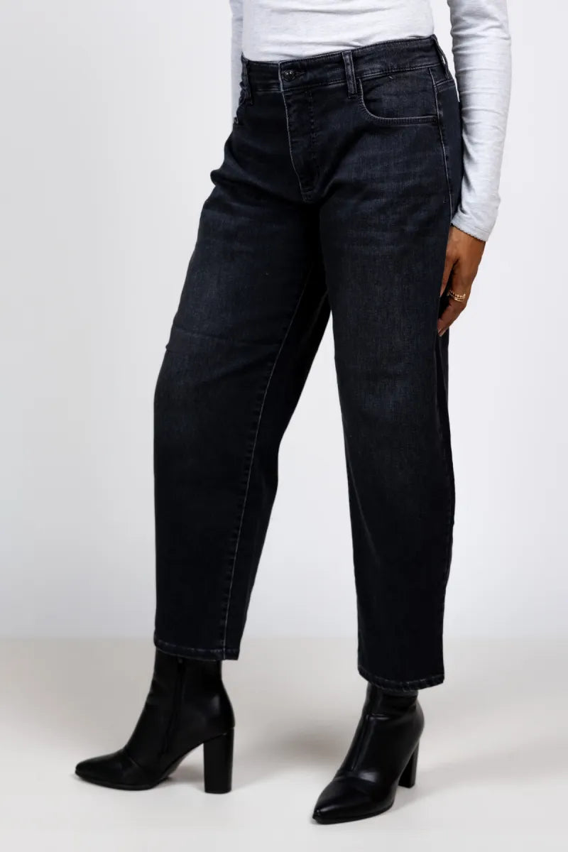 MAC MAC 0389L MAC 0389L Balloon fit jeans - Black denim