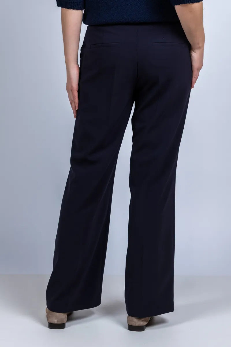 CAMBIO CAMBIO 6052-0246.02 Wijde pantalon - Marine