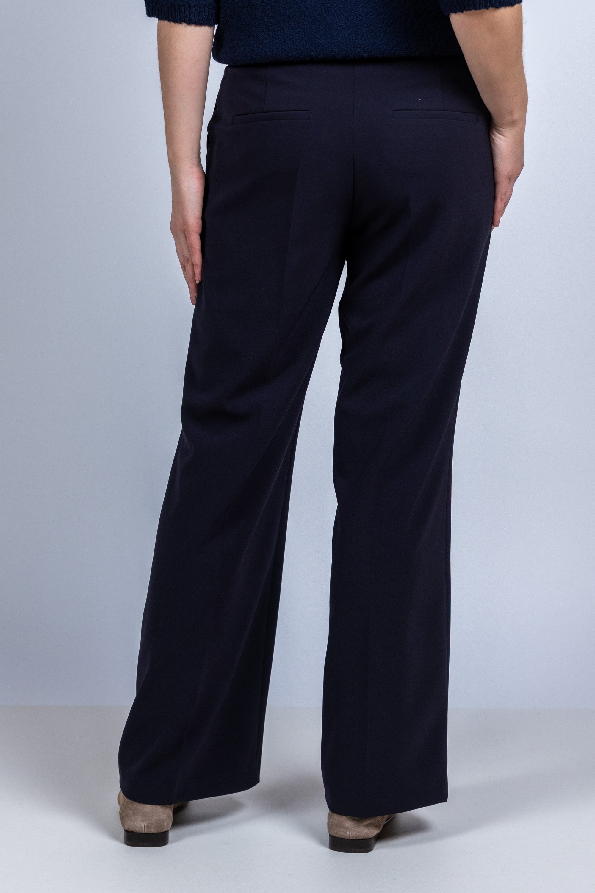 Wijde pantalon - Marine