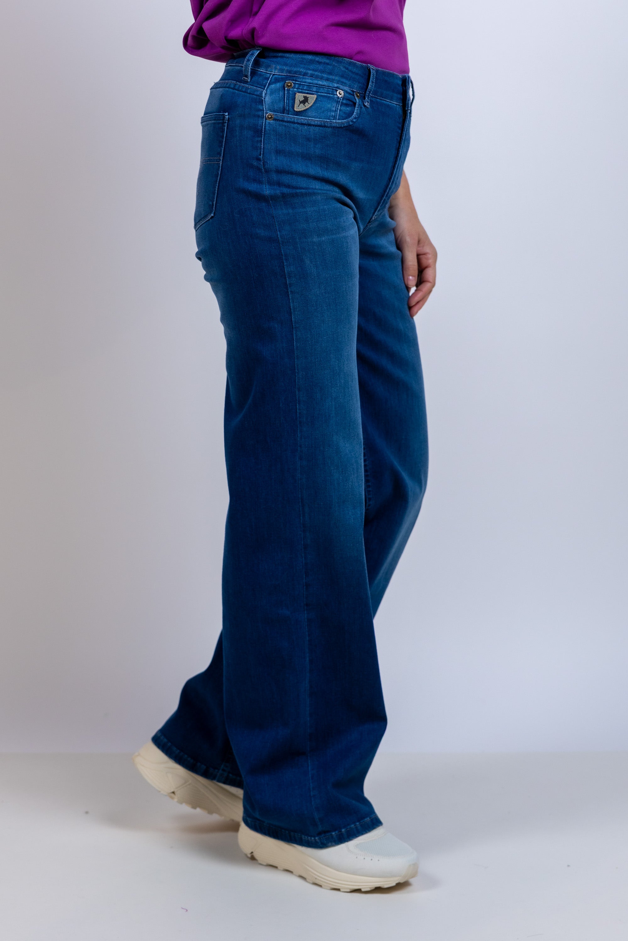Jeans met wijde pijpen - Jeans