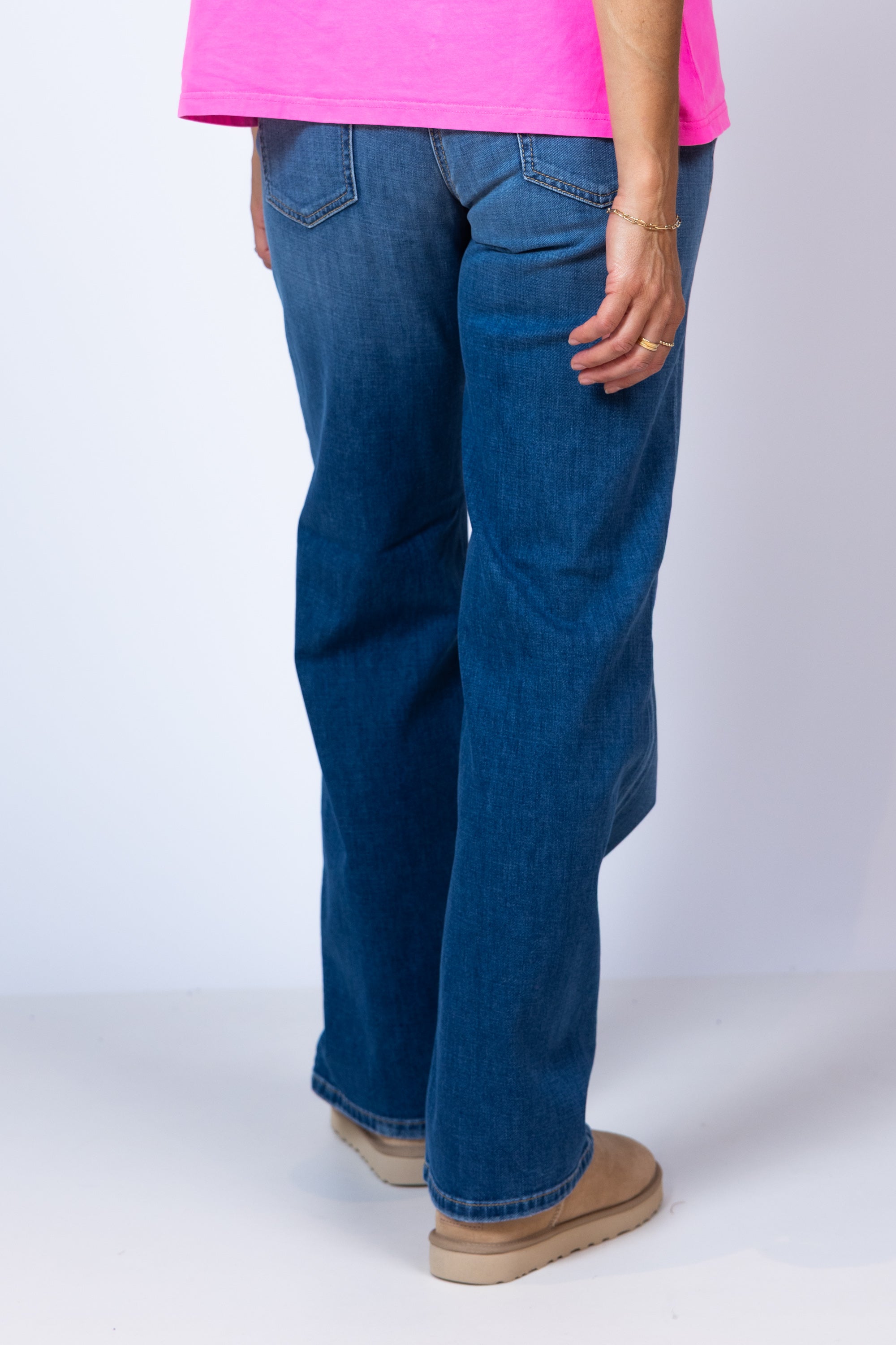 Jeans met wijde pijpen - Jeans
