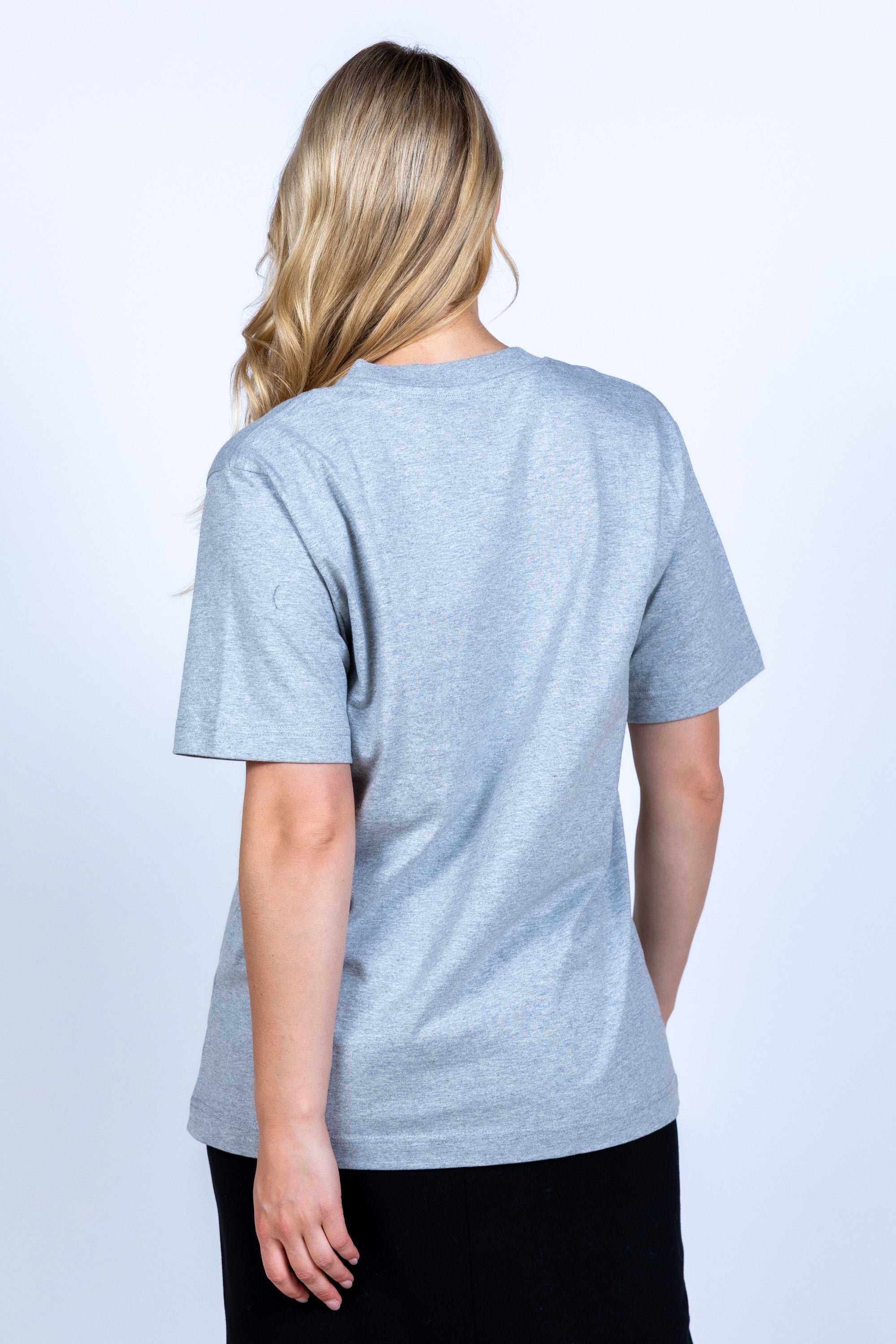 T-shirt met print - Lichtgrijs