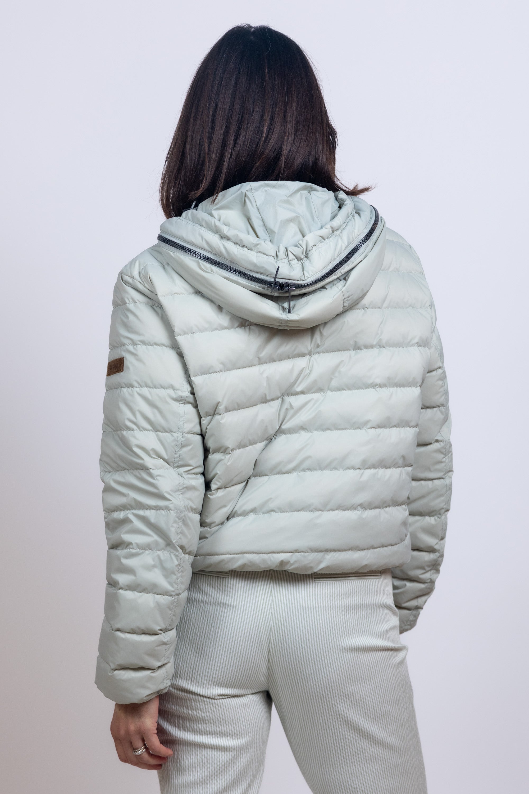 Gewatteerde jas - Khaki