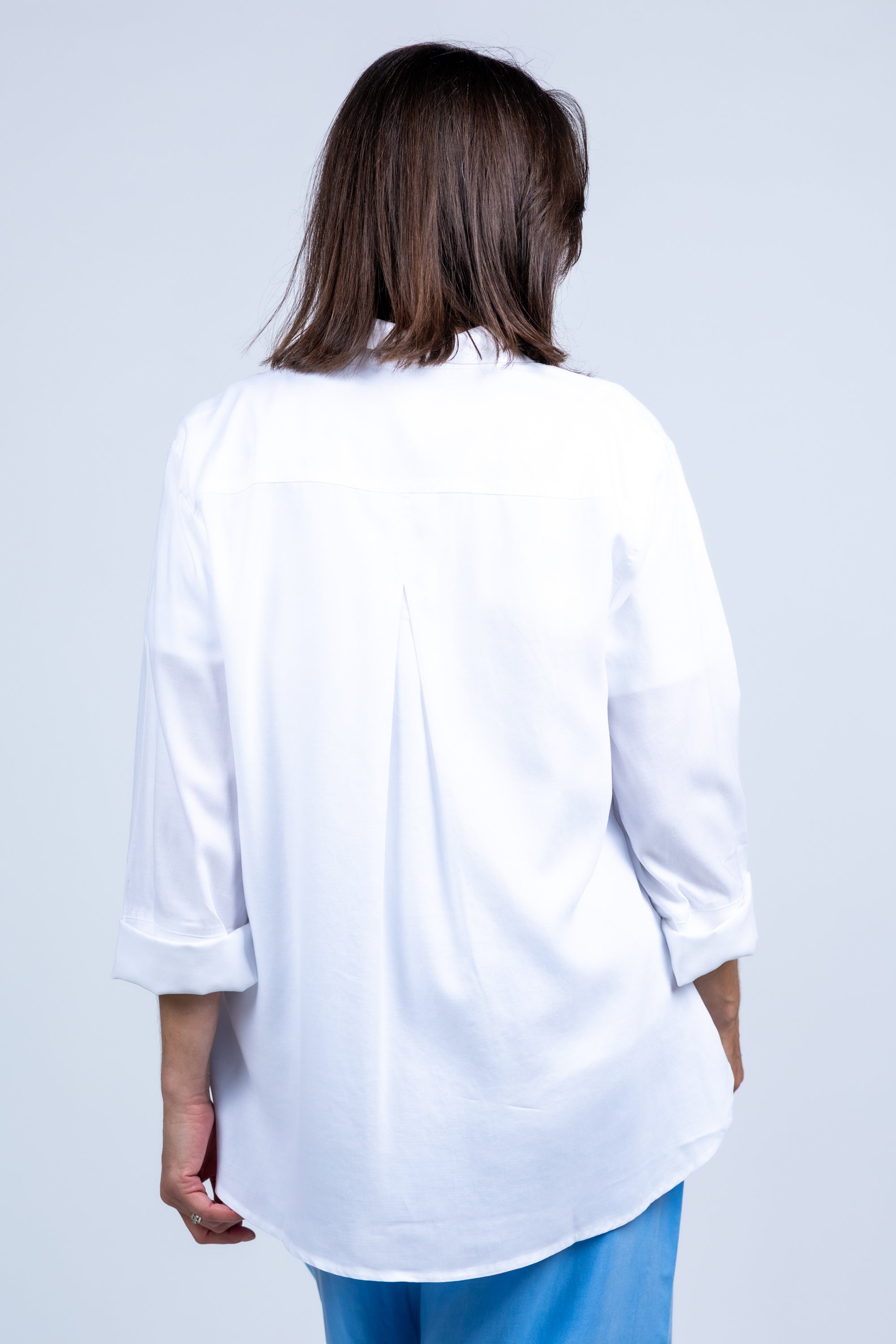 Blouse met knopen - Wit
