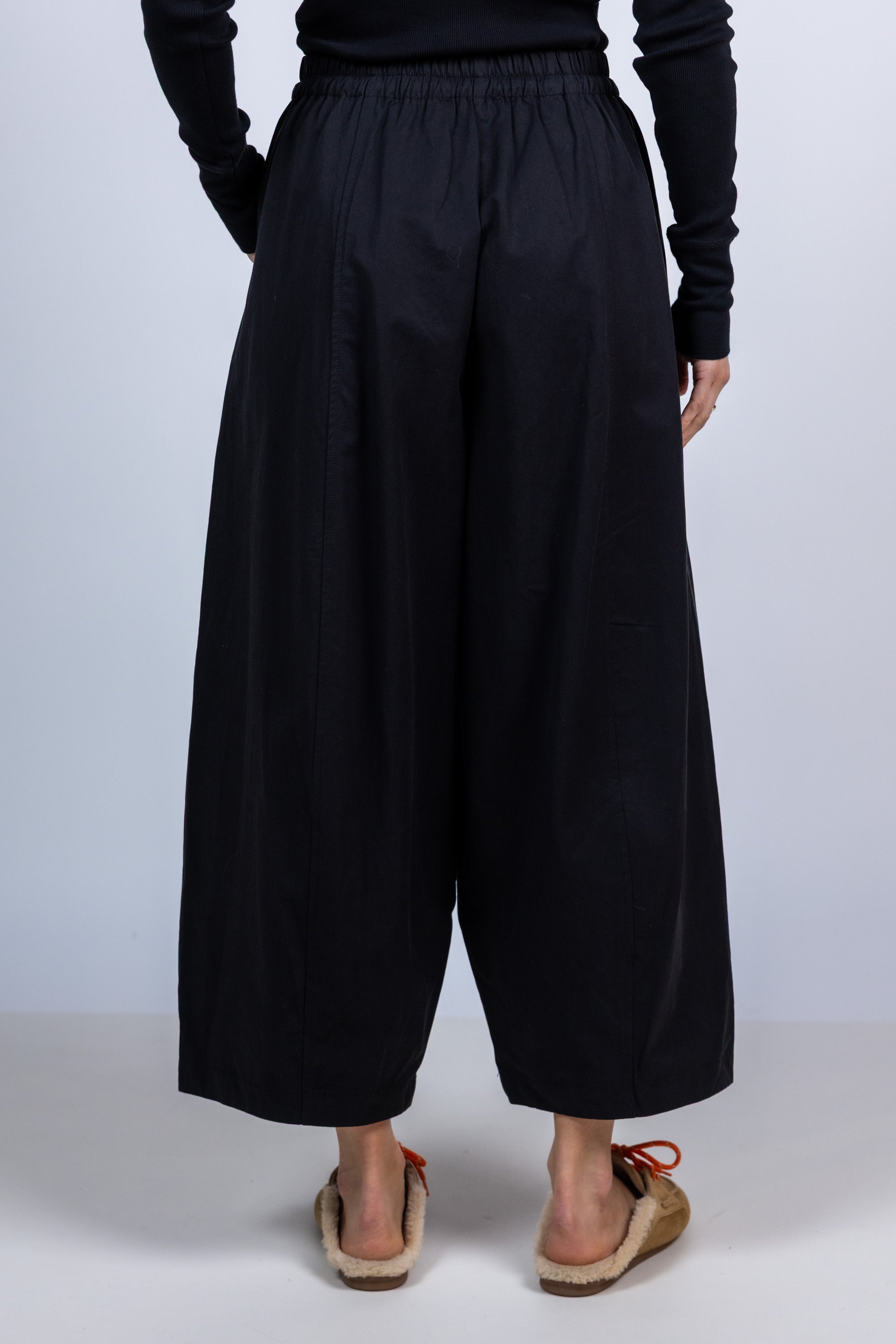 Wijde broek - Zwart