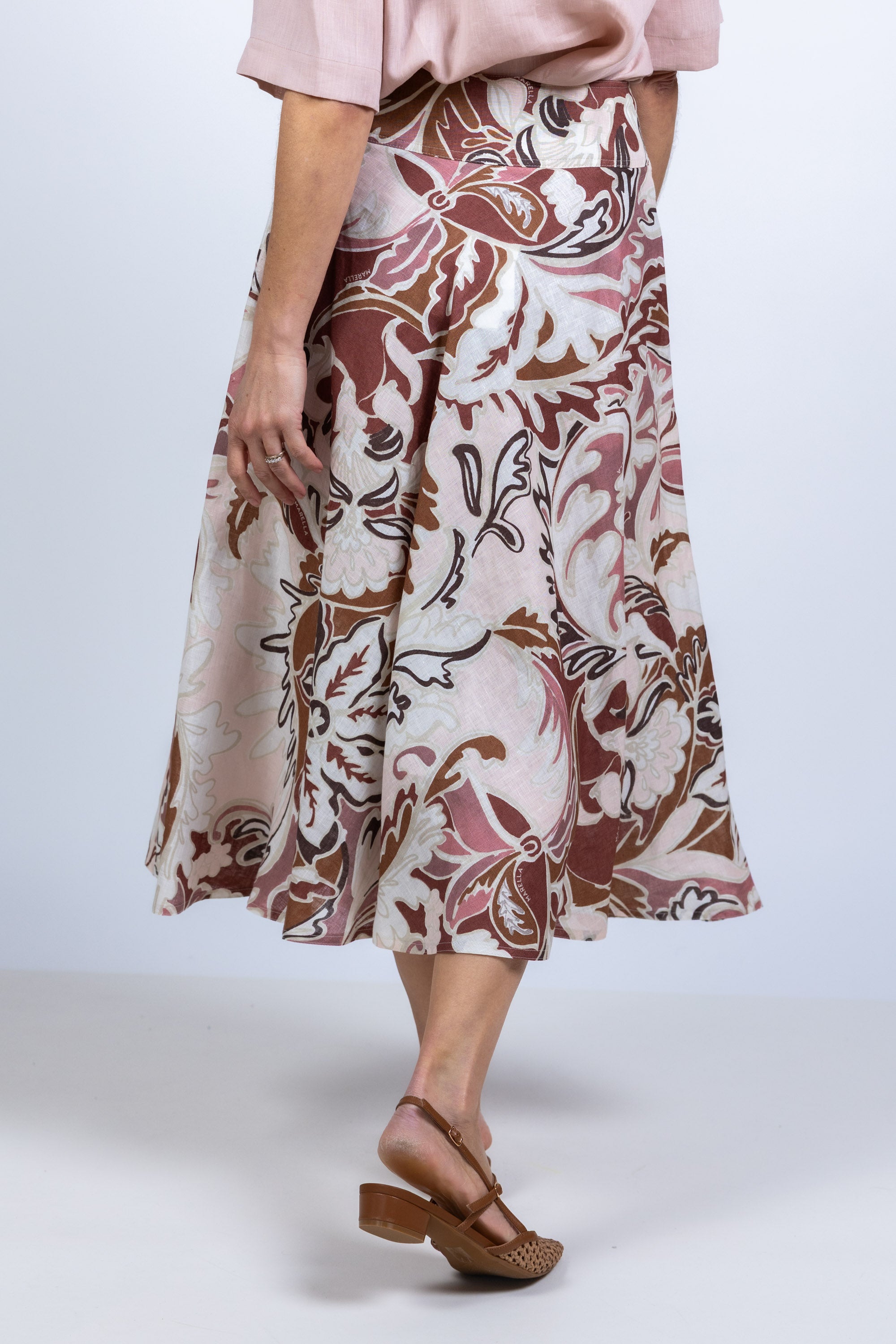 Rok met print - Lichtpoeder