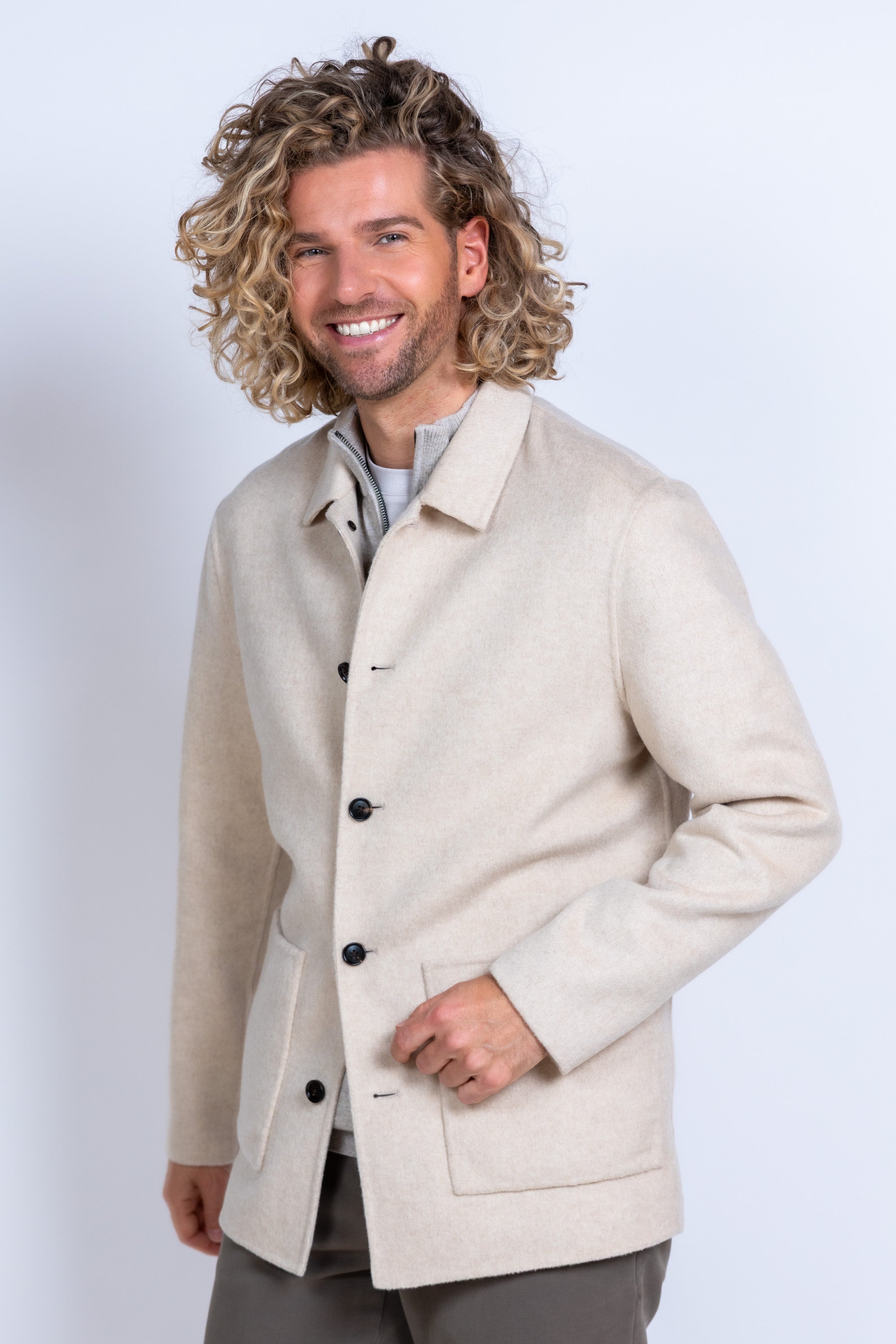 Jasje met knopen - Zand