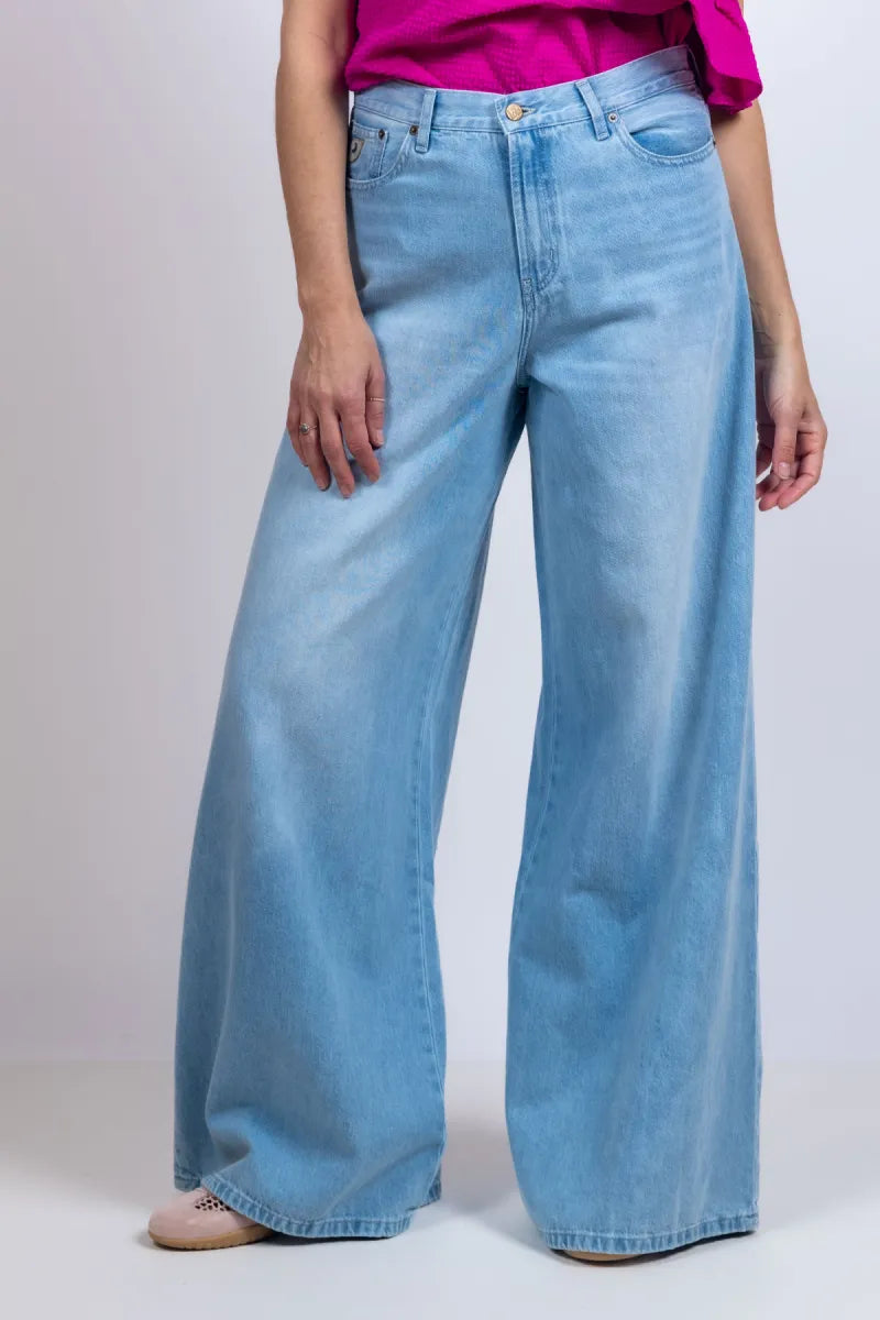 LOIS LOIS MARLENE 2936-7893 Wijde jeans - Licht jeans