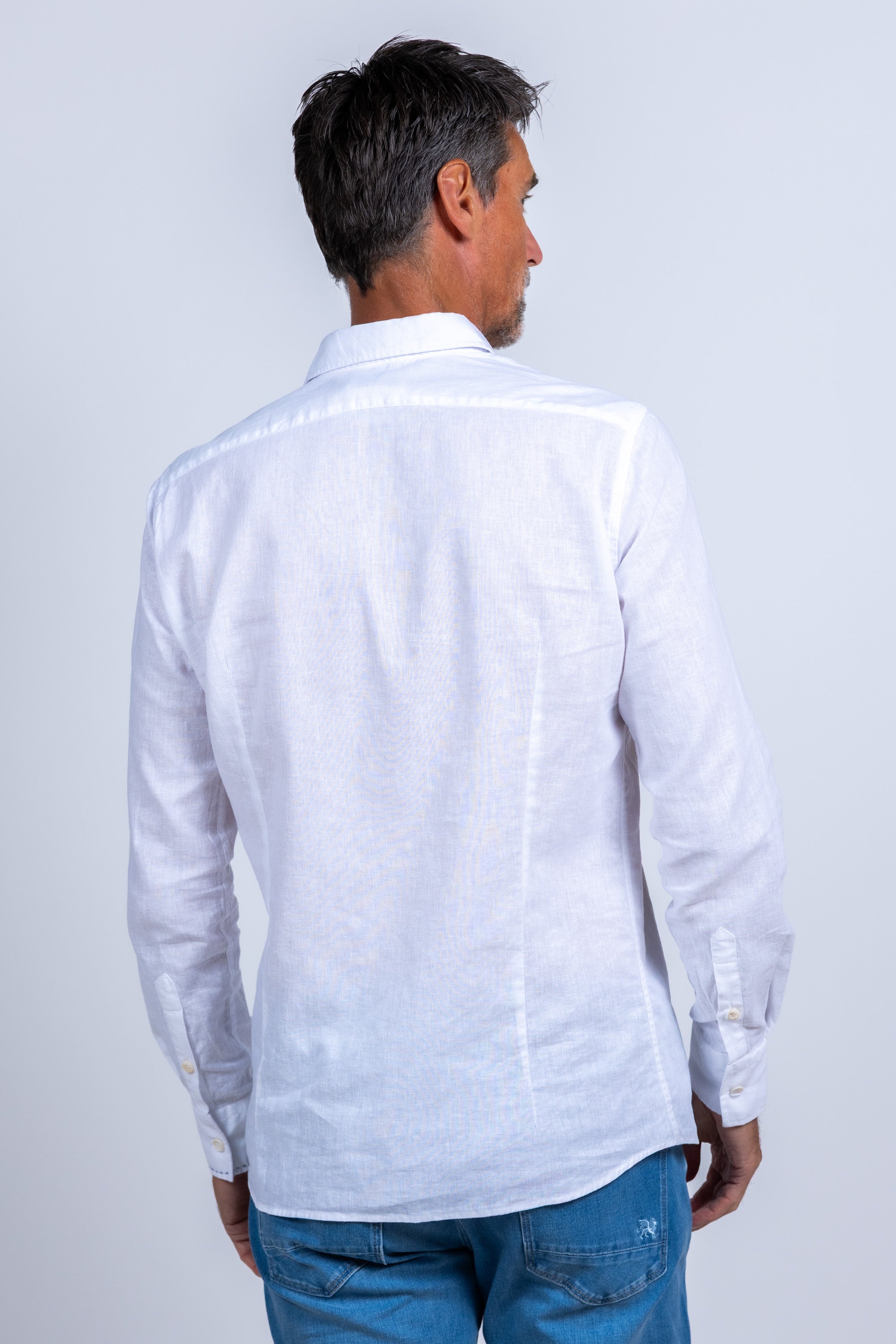 Overhemd met patches - Wit