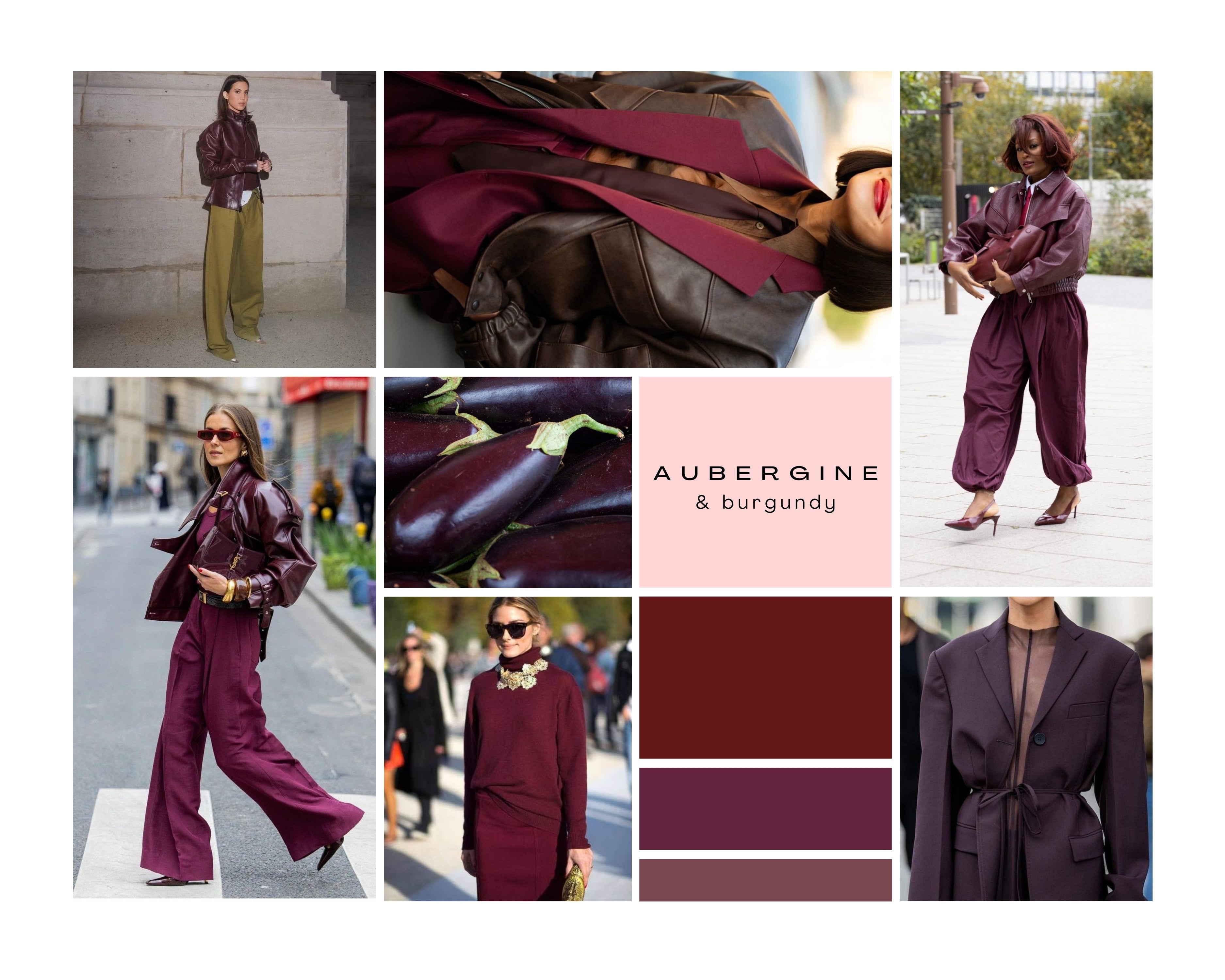 Aubergine & Burgundy FW26