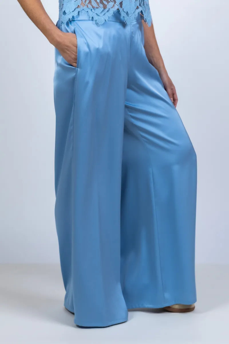 VERA MONT VERA MONT 03004262 zomer Wijde broek - Bleu