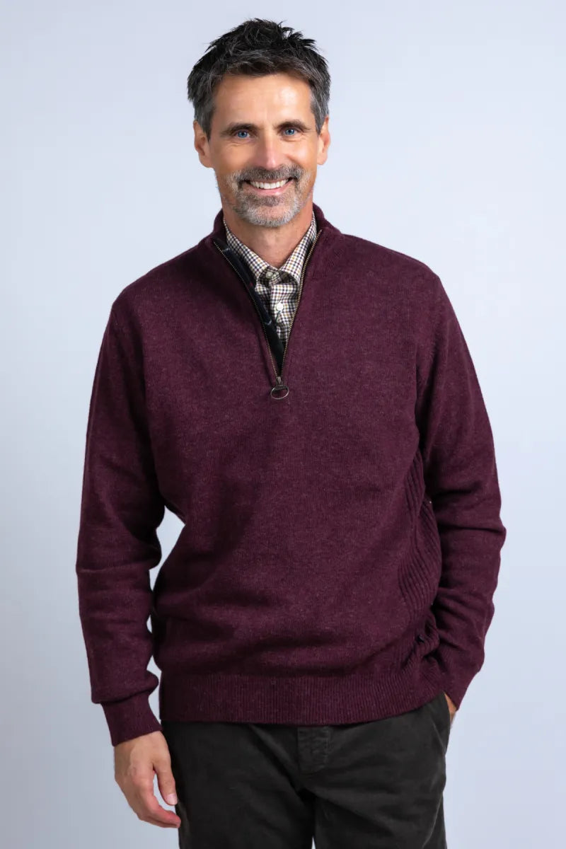 BARBOUR BARBOUR MKN0837 donkerrood