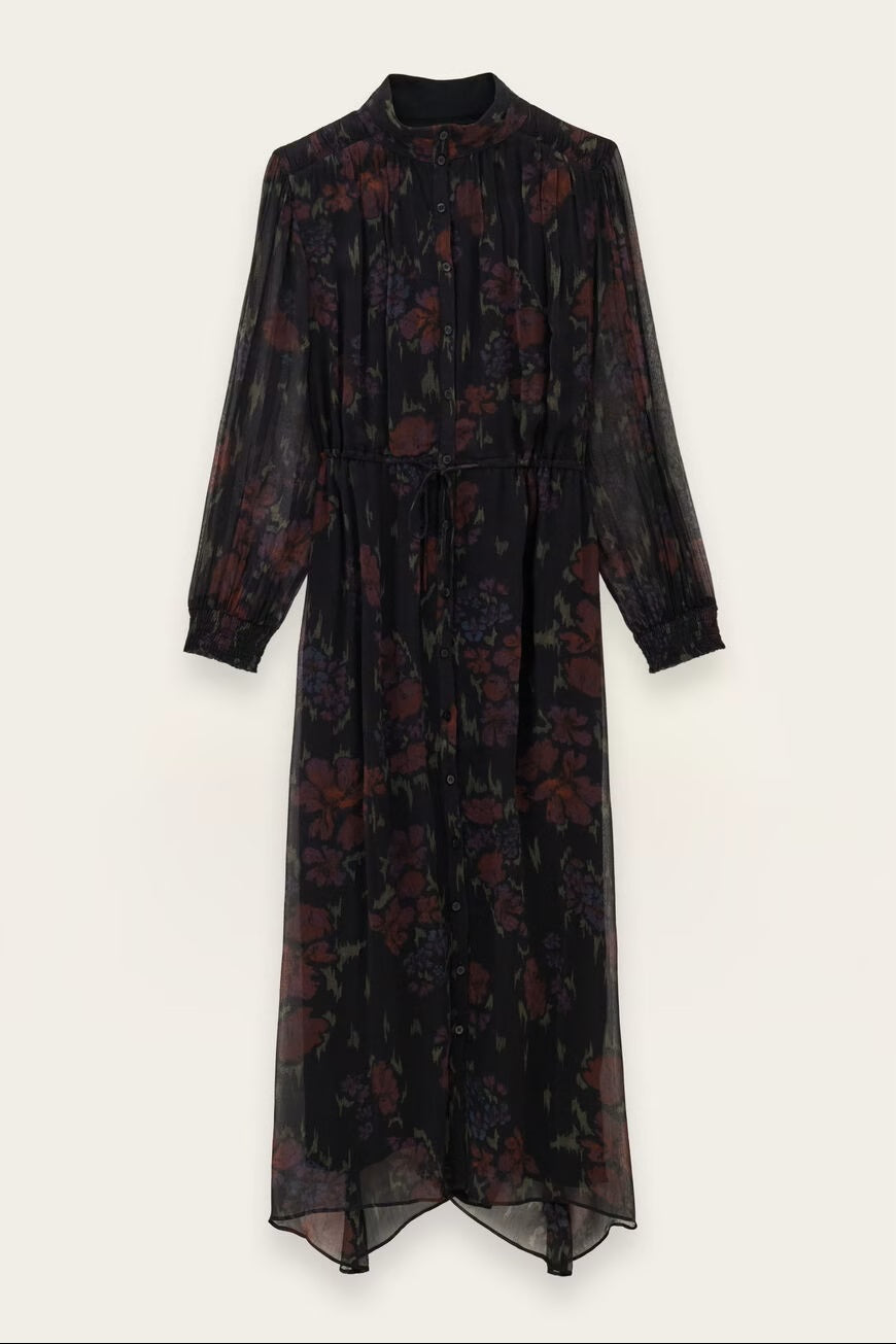 BA&SH BA&SH DELORA DRESS zwart