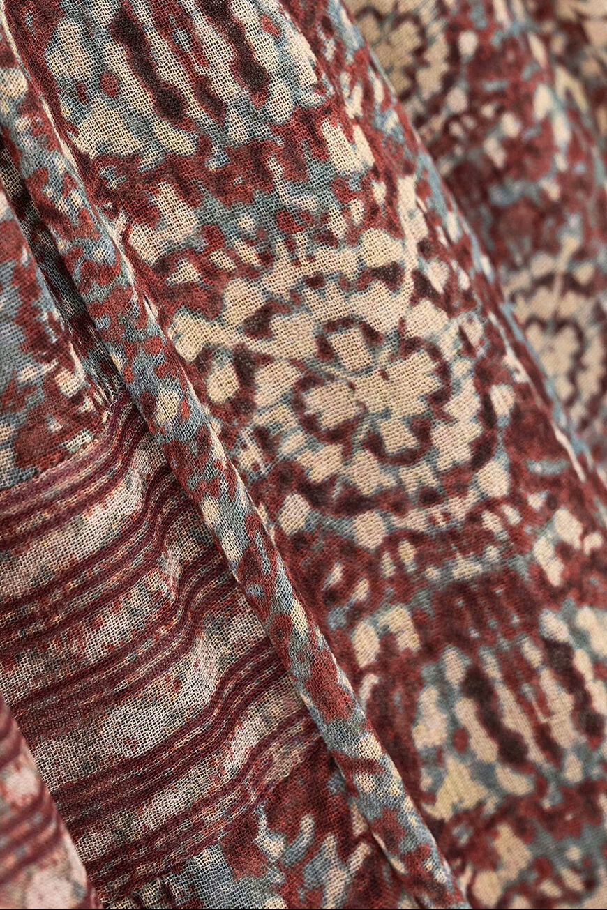BA&SH BA&SH DENNA BLOUSE burgundy