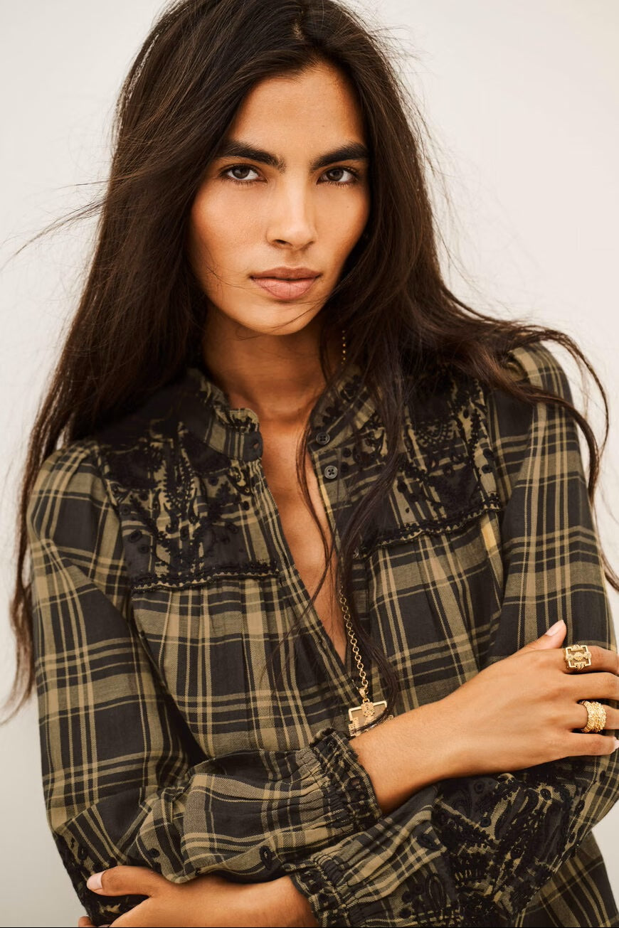 BA&SH BA&SH KAELA khaki