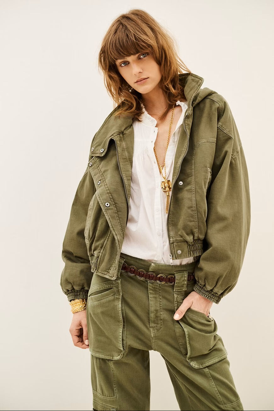 BA&SH BA&SH NALO khaki