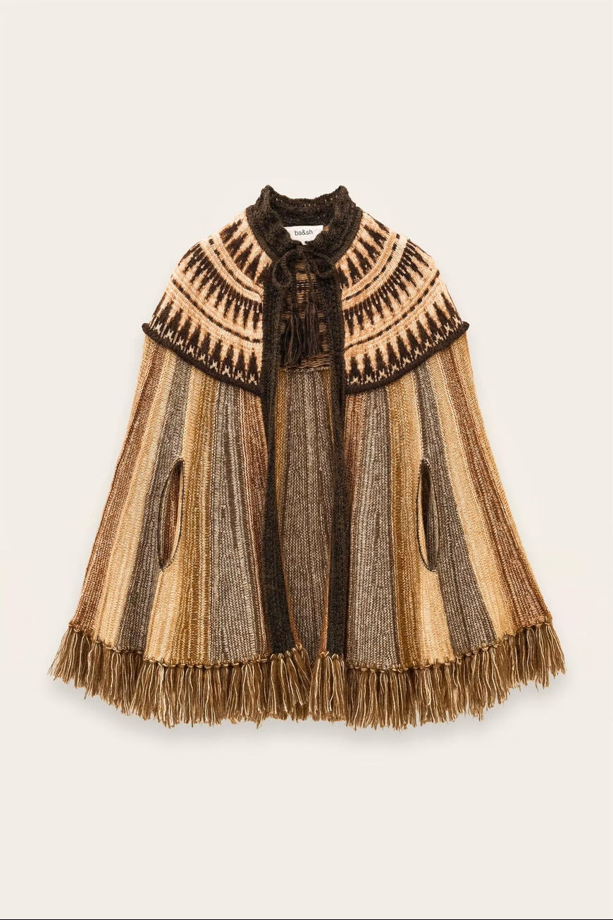 BA&SH BA&SH PRATO PONCHO bruin