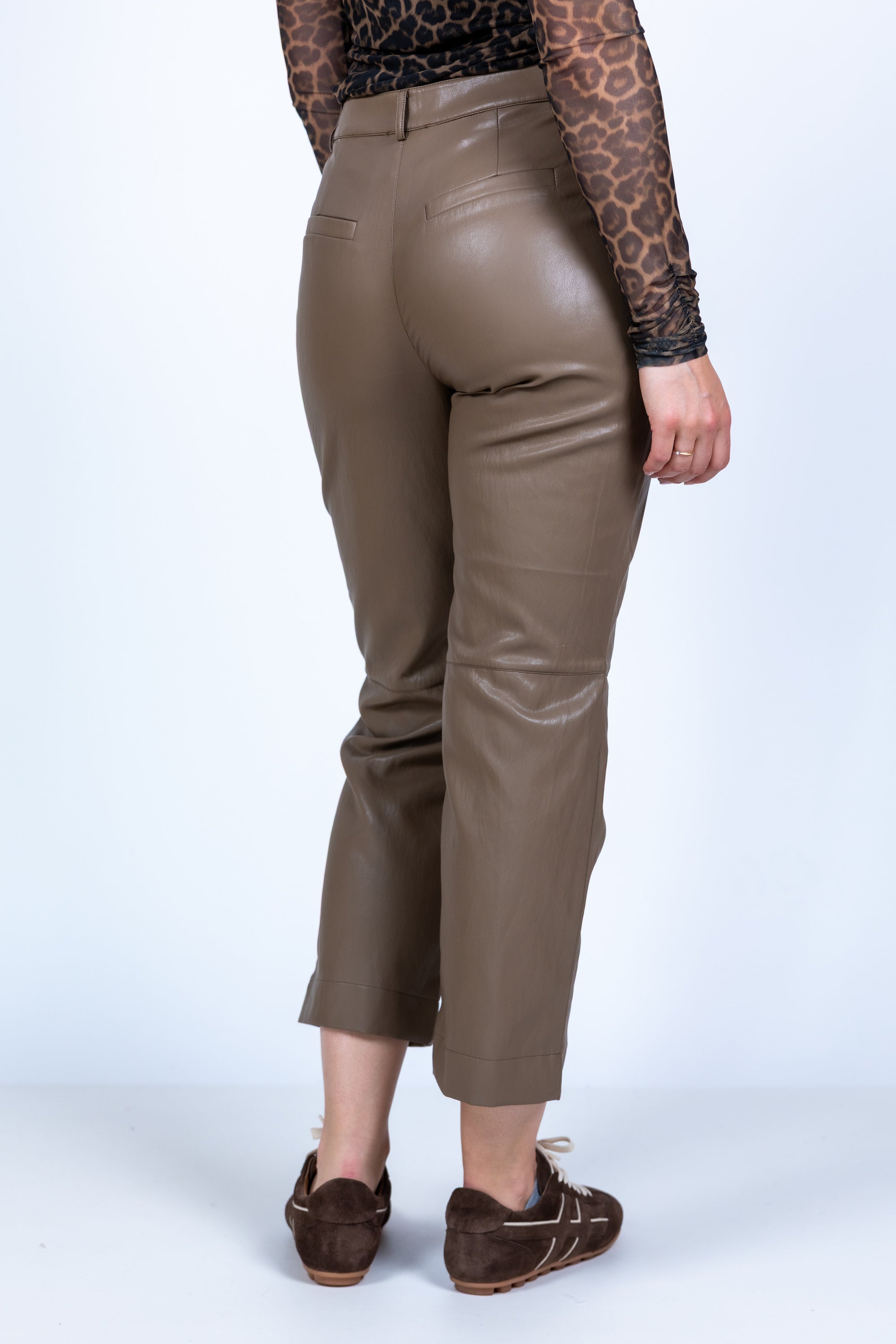 Broek met zakken - Taupe