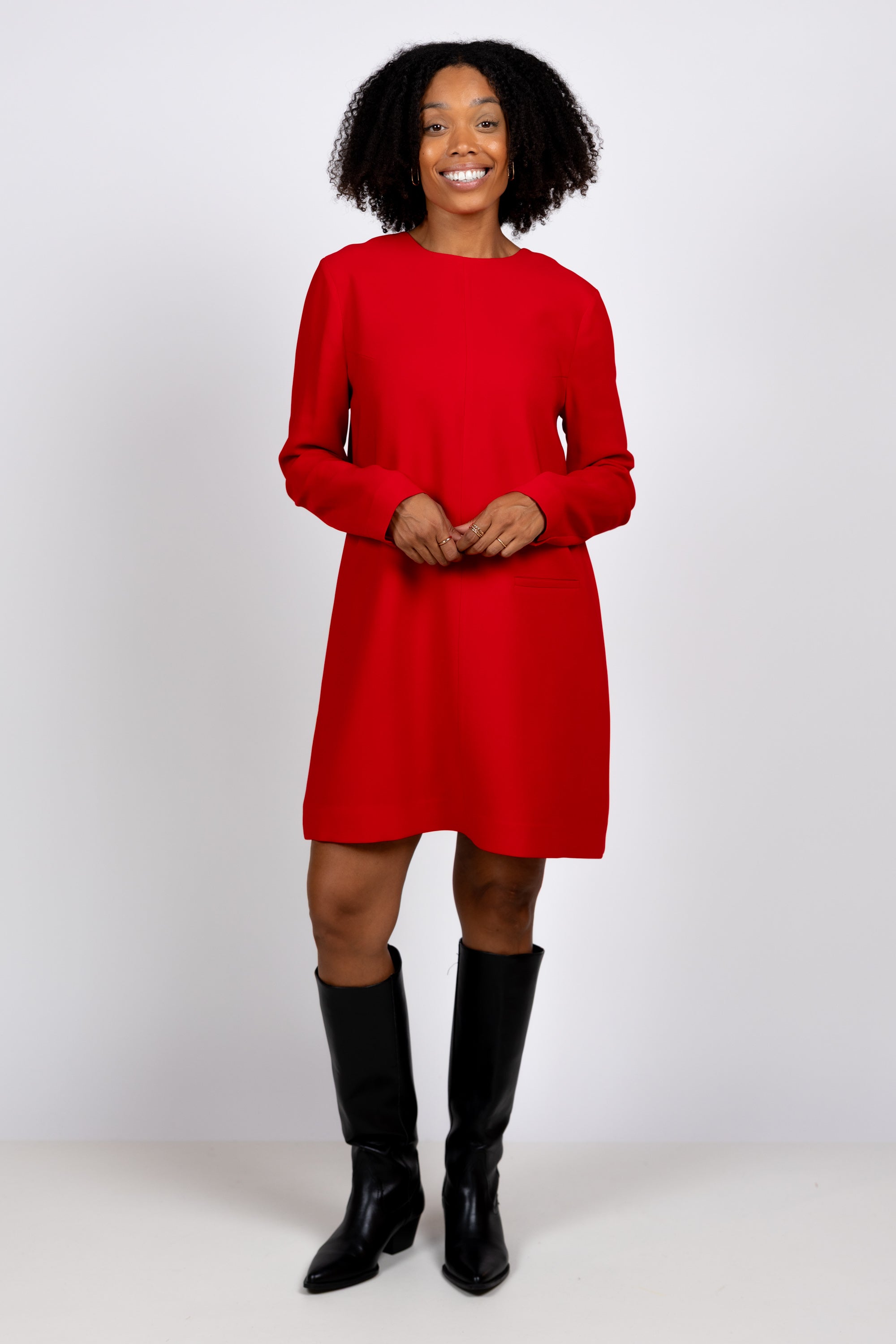Rode jurk - Rood