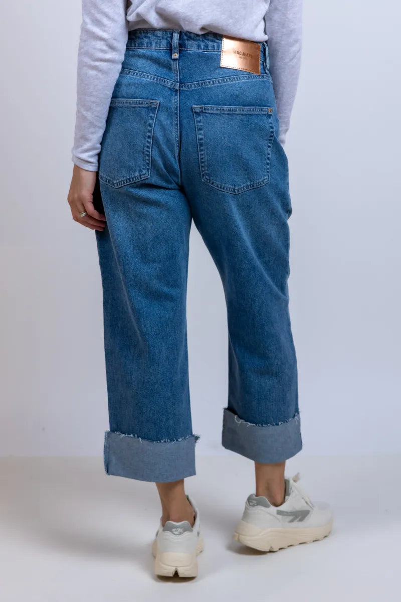 MAC Jeans met omslag - Jeans