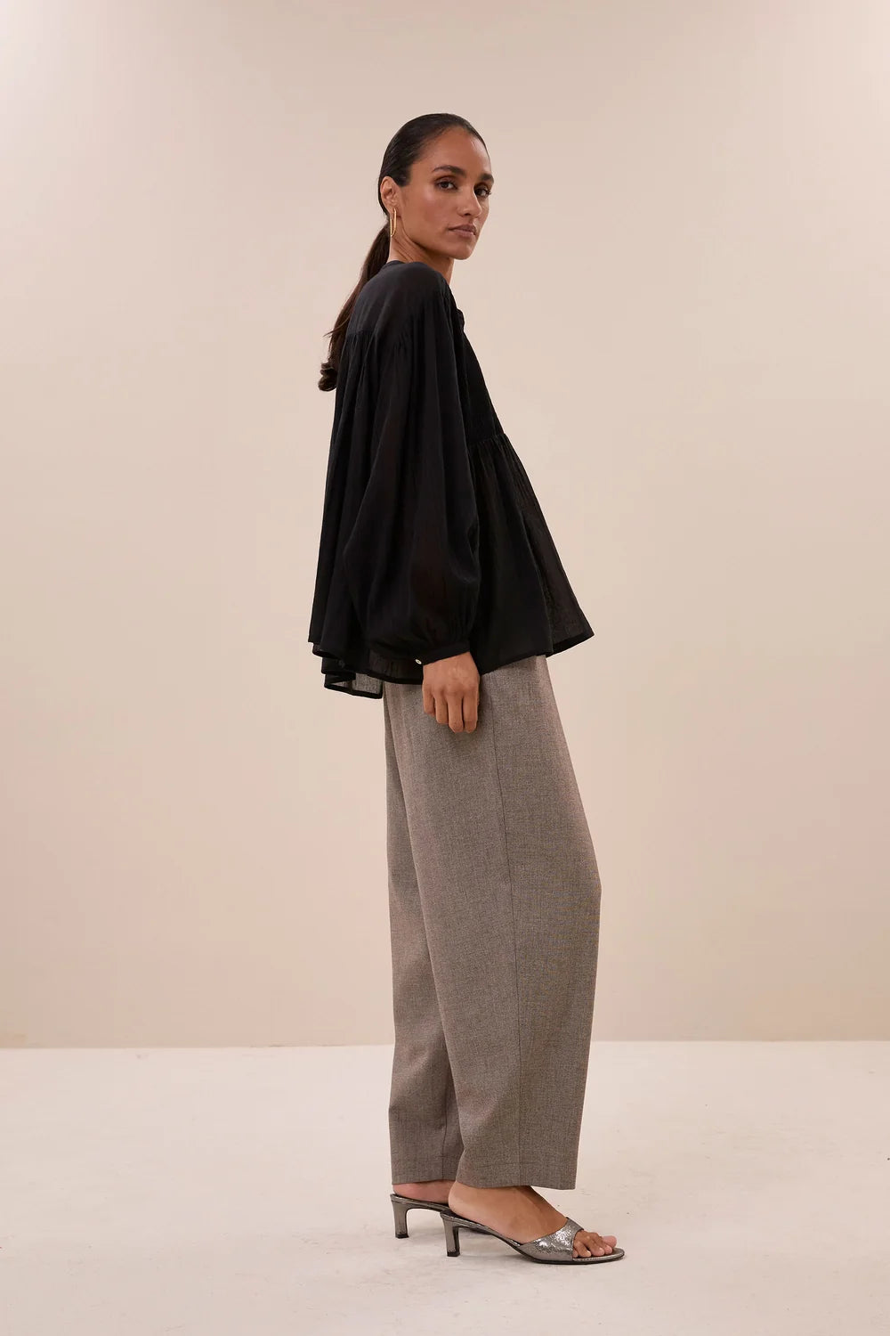 BY-BAR BY-BAR EDDA PANTS taupe